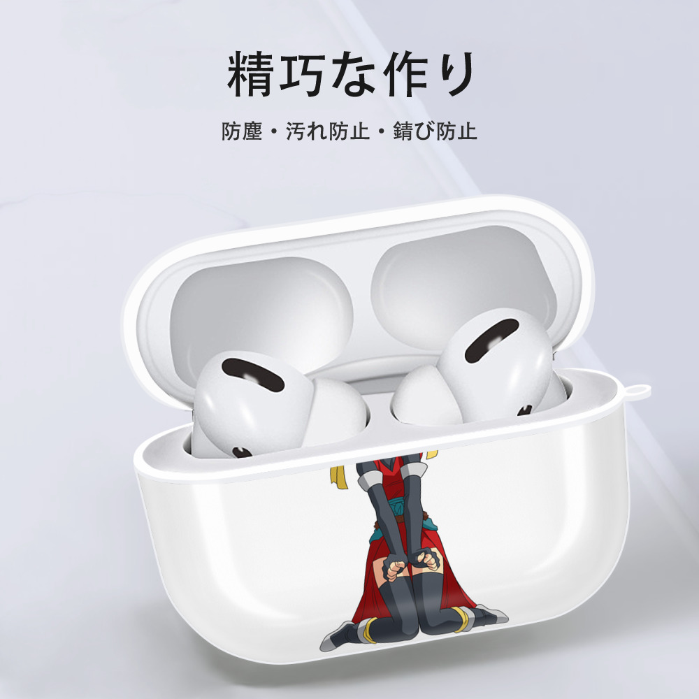 ドラゴンボール パン DRAGON BALL Pan 【AirPods Pro用】ハードシェル保護ケース 耐衝撃・防指紋・カラビナ付き商品仕様