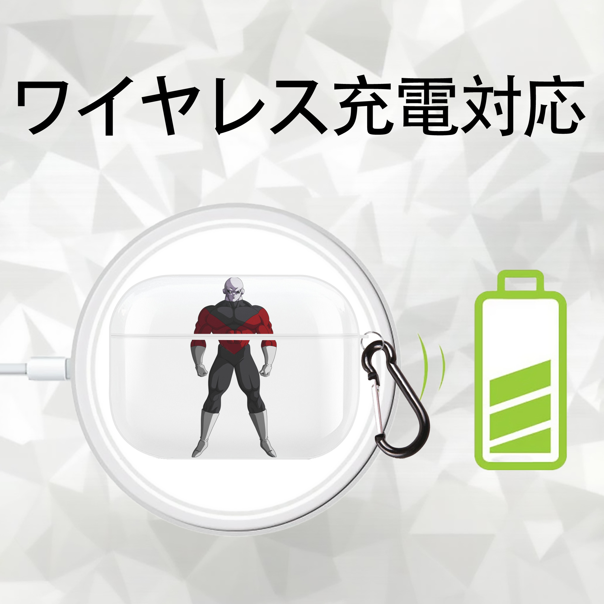 ドラゴンボール DRAGON BALL 【AirPods Pro用】ハードシェル保護ケース 耐衝撃・防指紋・カラビナ付き商品仕様