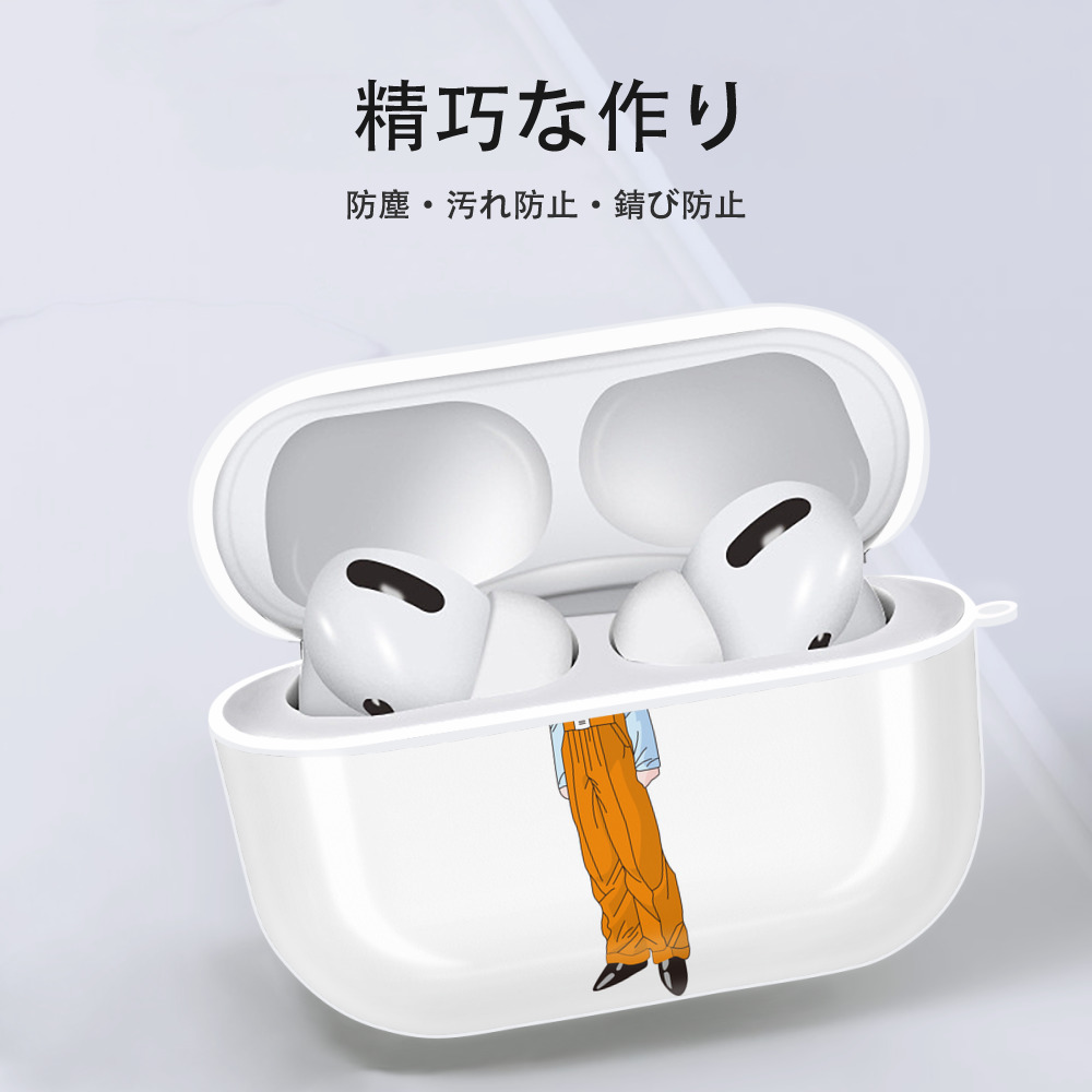 ドラゴンボール DRAGON BALL 【AirPods Pro用】ハードシェル保護ケース 耐衝撃・防指紋・カラビナ付き商品仕様