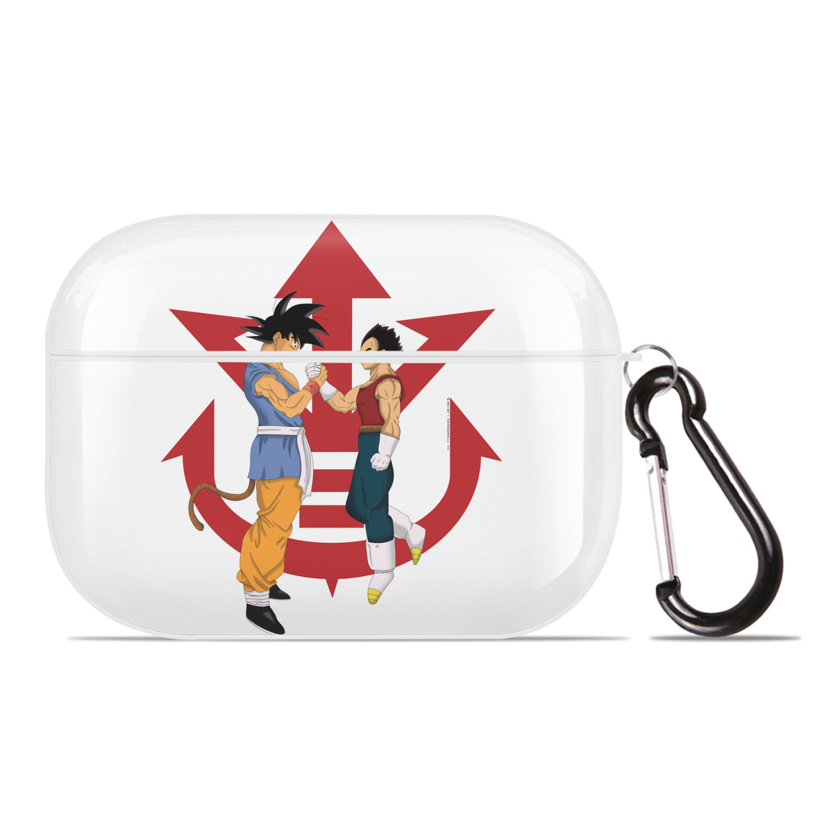 （画像用） ドラゴンボール 孫悟空（そん ごくう）Son Goku カカロット DRAGON BALL Kakarotto 【AirPods Pro用】ハードシェル保護ケース 耐衝撃・防指紋・カラビナ付き商品仕様