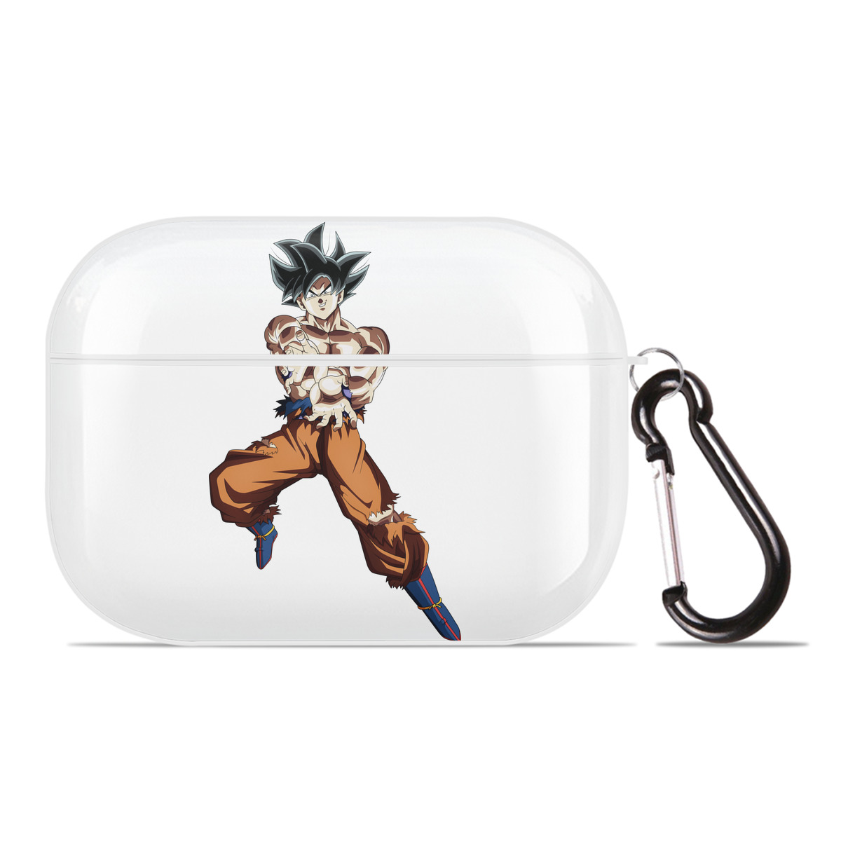 （画像用） ドラゴンボール 孫悟空（そん ごくう）Son Goku カカロット DRAGON BALL Kakarotto 【AirPods Pro用】ハードシェル保護ケース 耐衝撃・防指紋・カラビナ付き商品仕様