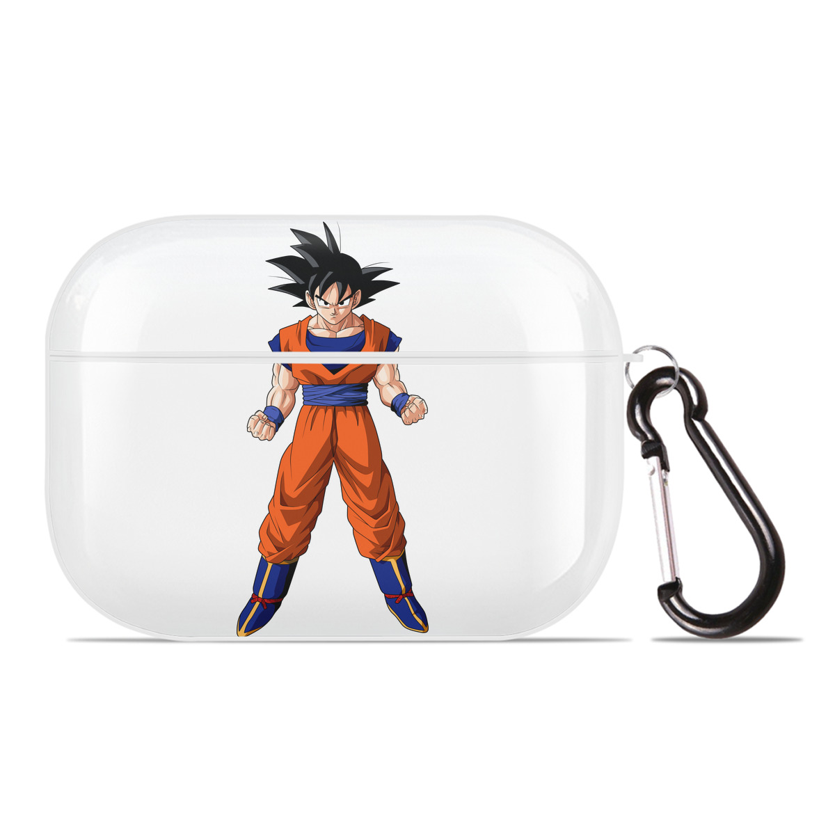 （画像用） ドラゴンボール 孫悟空（そん ごくう）Son Goku カカロット DRAGON BALL Kakarotto 【AirPods Pro用】ハードシェル保護ケース 耐衝撃・防指紋・カラビナ付き商品仕様