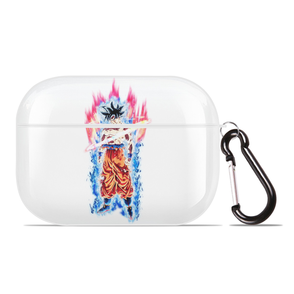 （画像用） ドラゴンボール 孫悟空（そん ごくう）Son Goku カカロット DRAGON BALL Kakarotto 【AirPods Pro用】ハードシェル保護ケース 耐衝撃・防指紋・カラビナ付き商品仕様