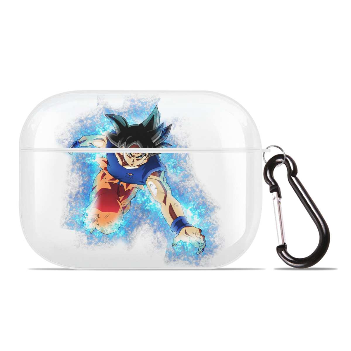 （画像用） ドラゴンボール 孫悟空（そん ごくう）Son Goku カカロット DRAGON BALL Kakarotto 【AirPods Pro用】ハードシェル保護ケース 耐衝撃・防指紋・カラビナ付き商品仕様