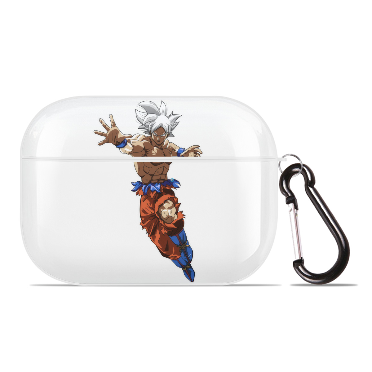 （画像用） ドラゴンボール 孫悟空（そん ごくう）Son Goku カカロット DRAGON BALL Kakarotto 【AirPods Pro用】ハードシェル保護ケース 耐衝撃・防指紋・カラビナ付き商品仕様