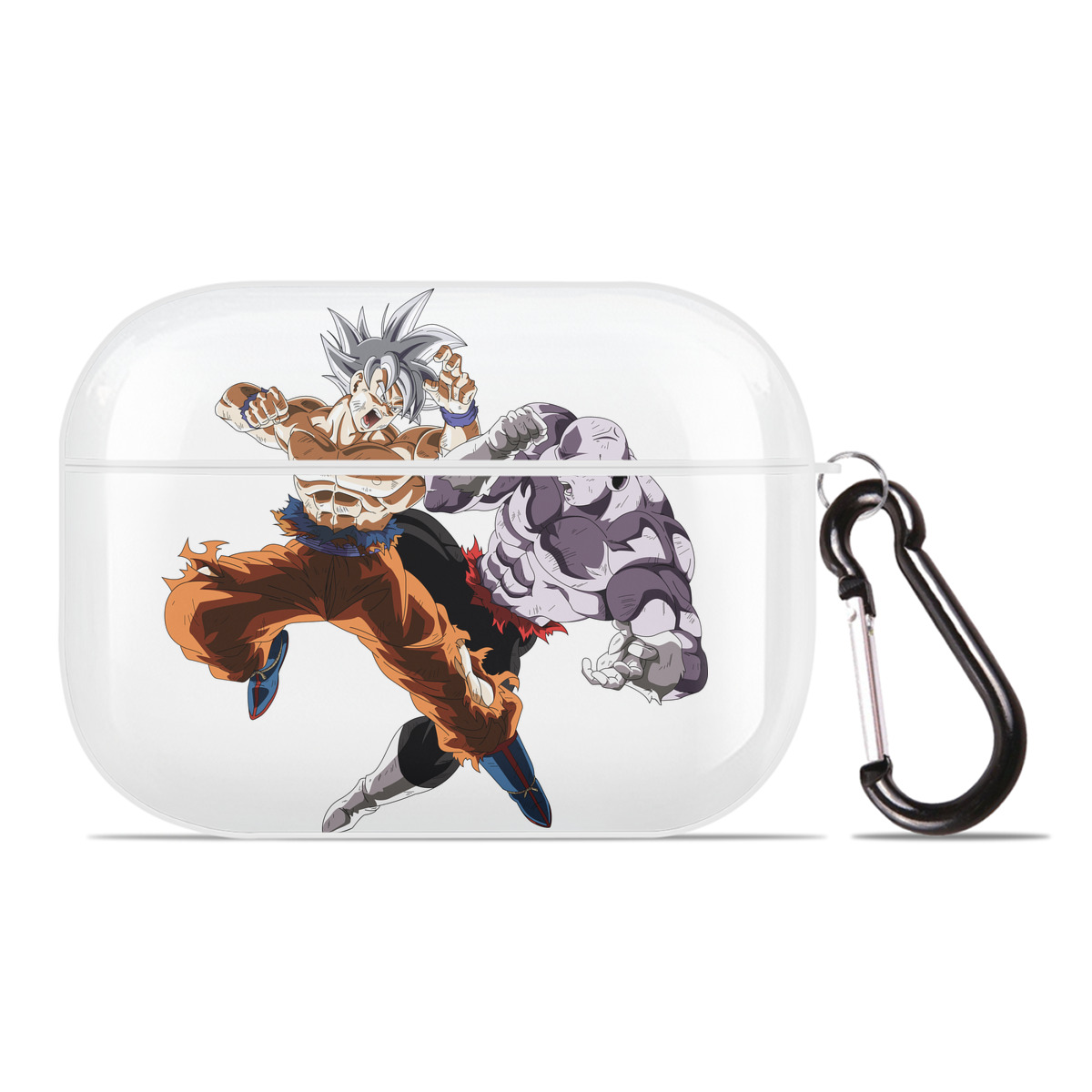 （画像用） ドラゴンボール 孫悟空（そん ごくう）Son Goku カカロット DRAGON BALL Kakarotto 【AirPods Pro用】ハードシェル保護ケース 耐衝撃・防指紋・カラビナ付き商品仕様