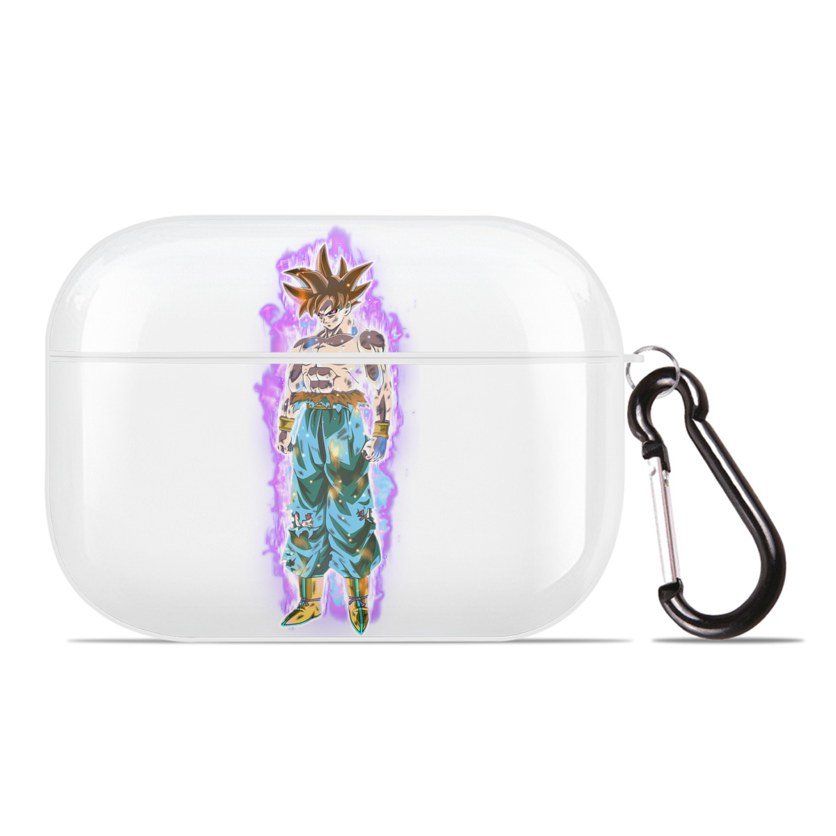 （画像用） ドラゴンボール 孫悟空（そん ごくう）Son Goku カカロット DRAGON BALL Kakarotto 【AirPods Pro用】ハードシェル保護ケース 耐衝撃・防指紋・カラビナ付き商品仕様