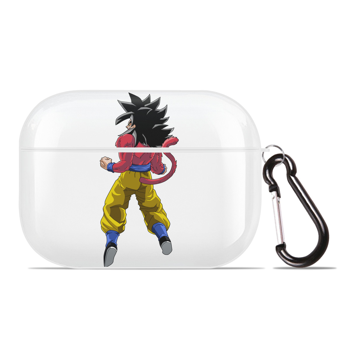 （画像用） ドラゴンボール 孫悟空（そん ごくう）Son Goku カカロット DRAGON BALL Kakarotto 【AirPods Pro用】ハードシェル保護ケース 耐衝撃・防指紋・カラビナ付き商品仕様