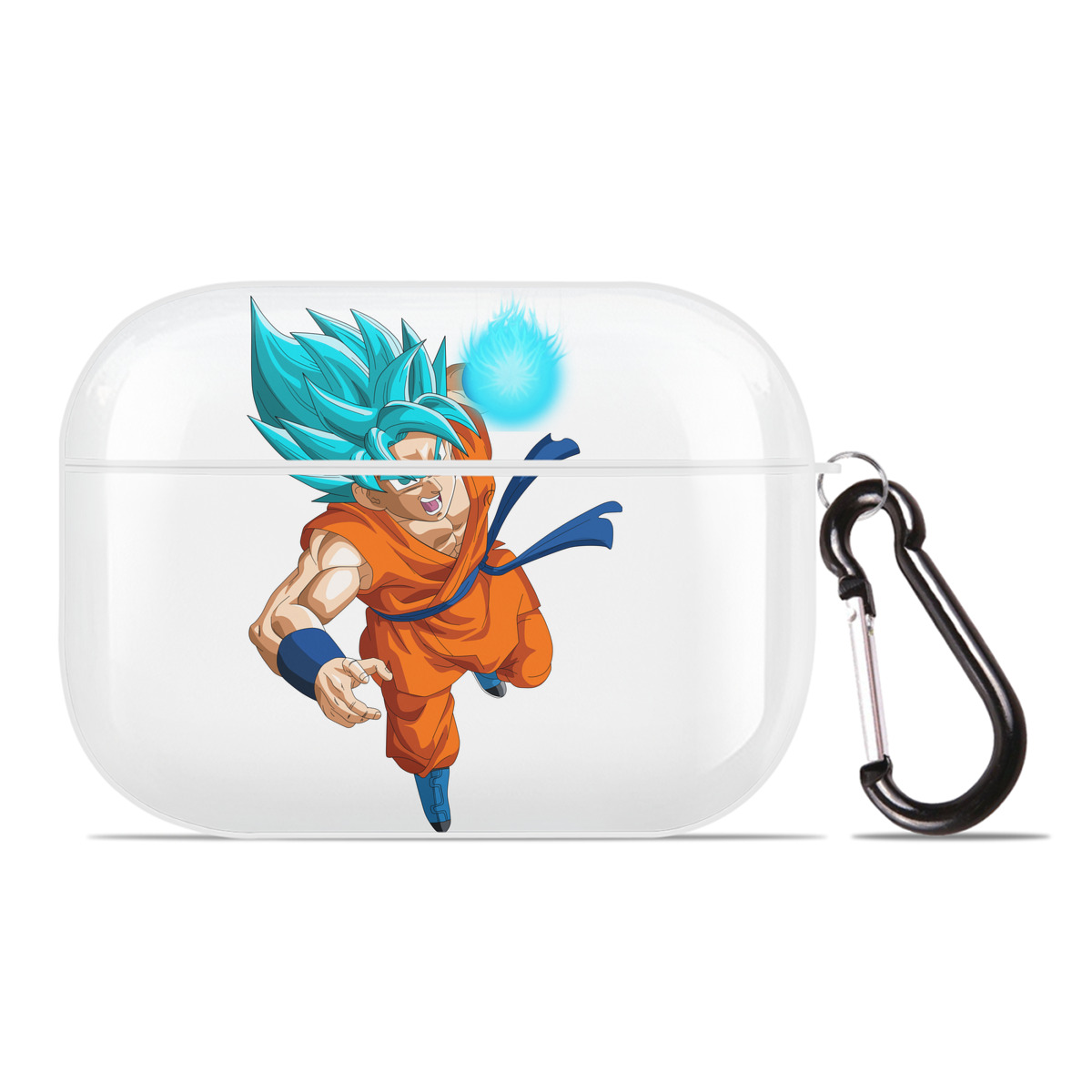 （画像用） ドラゴンボール 孫悟空（そん ごくう）Son Goku カカロット DRAGON BALL Kakarotto 【AirPods Pro用】ハードシェル保護ケース 耐衝撃・防指紋・カラビナ付き商品仕様