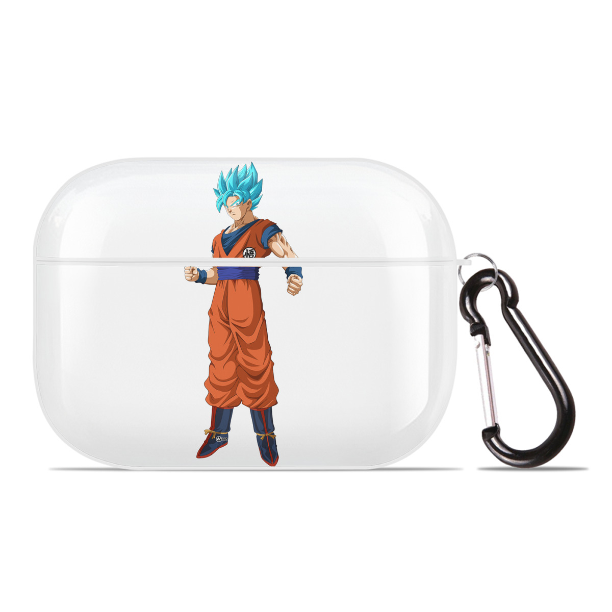 （画像用） ドラゴンボール 孫悟空（そん ごくう）Son Goku カカロット DRAGON BALL Kakarotto 【AirPods Pro用】ハードシェル保護ケース 耐衝撃・防指紋・カラビナ付き商品仕様