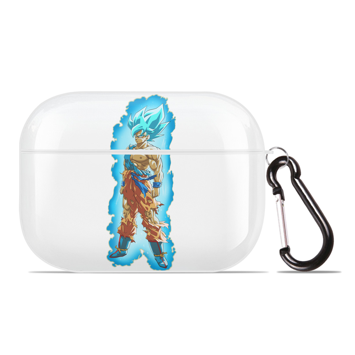 （画像用） ドラゴンボール 孫悟空（そん ごくう）Son Goku カカロット DRAGON BALL Kakarotto 【AirPods Pro用】ハードシェル保護ケース 耐衝撃・防指紋・カラビナ付き商品仕様