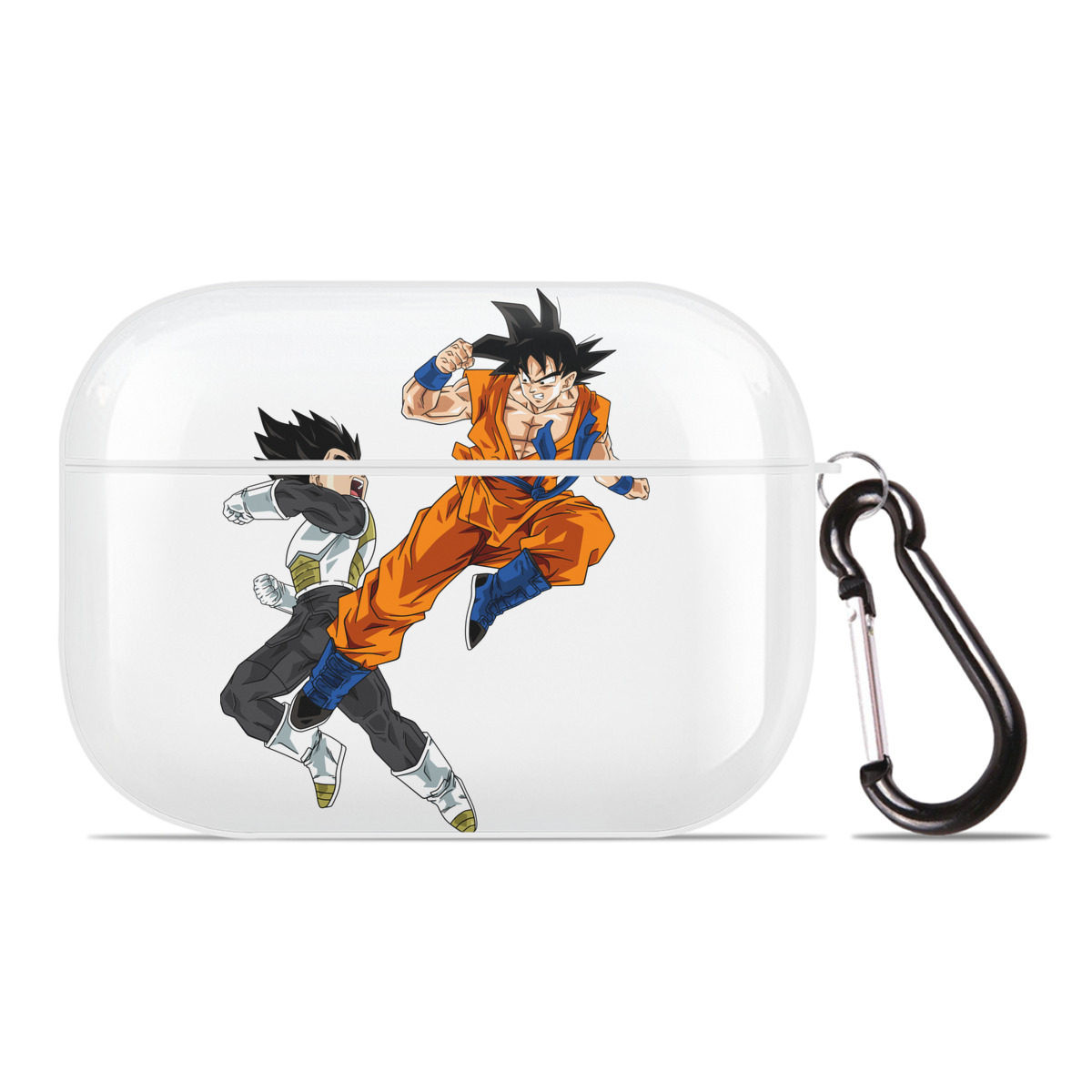 （画像用） ドラゴンボール 孫悟空（そん ごくう）Son Goku カカロット DRAGON BALL Kakarotto 【AirPods Pro用】ハードシェル保護ケース 耐衝撃・防指紋・カラビナ付き商品仕様