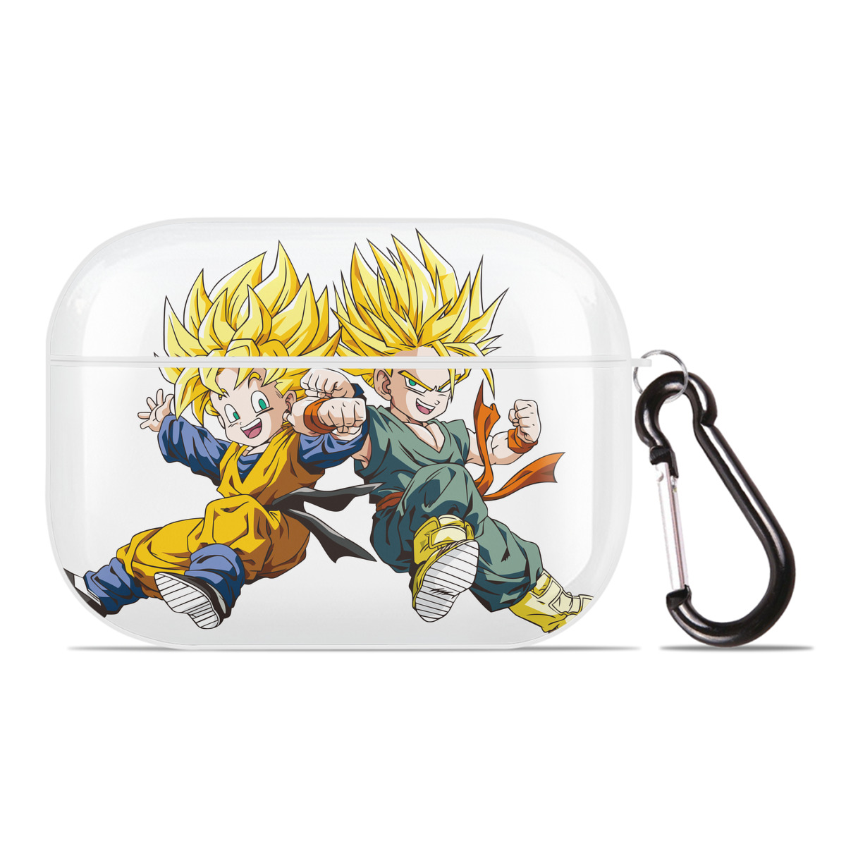 （画像用） ドラゴンボール 孫悟空（そん ごくう）Son Goku カカロット DRAGON BALL Kakarotto 【AirPods Pro用】ハードシェル保護ケース 耐衝撃・防指紋・カラビナ付き商品仕様