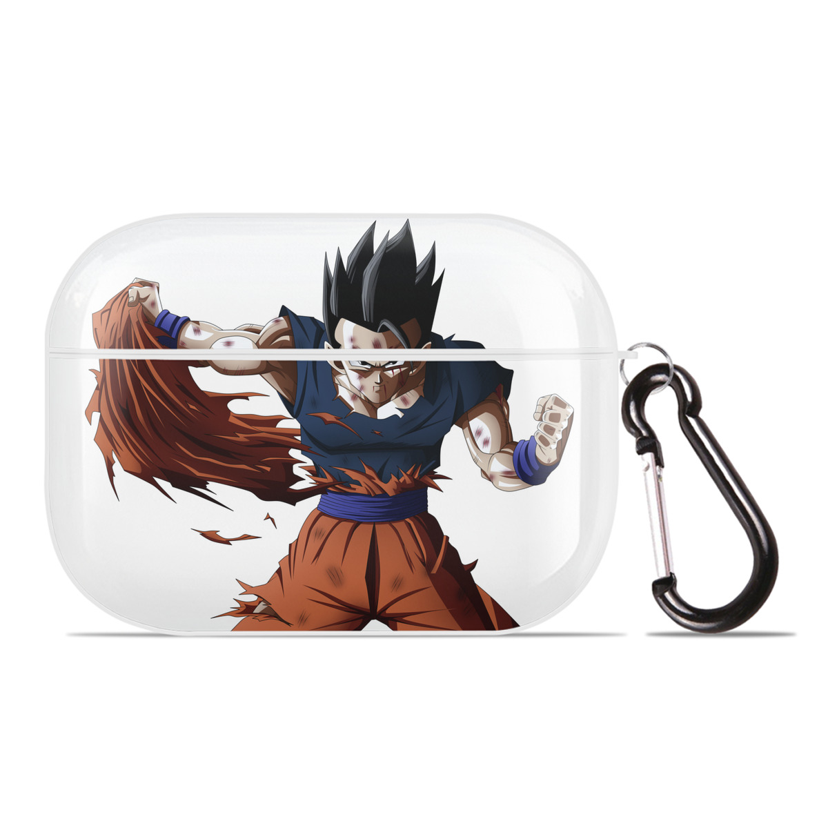 （画像用） ドラゴンボール ベジータ四世（Bejīta Yonsei）DRAGON BALL Vegeta IV 【AirPods Pro用】ハードシェル保護ケース 耐衝撃・防指紋・カラビナ付き商品仕様
