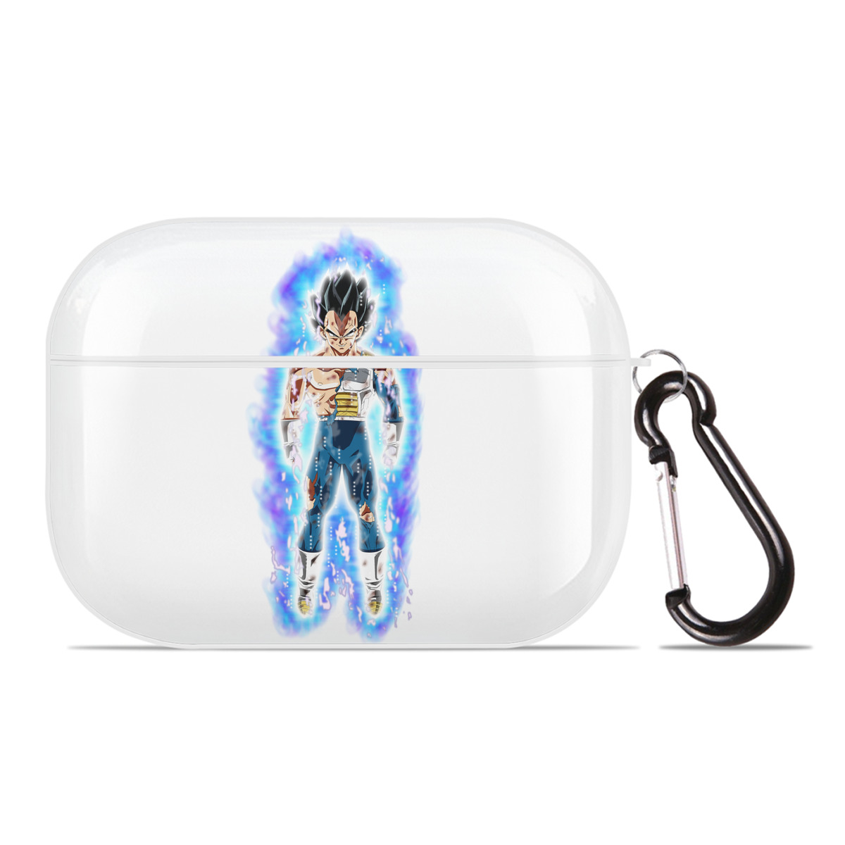 （画像用） ドラゴンボール ベジータ四世（Bejīta Yonsei）DRAGON BALL Vegeta IV 【AirPods Pro用】ハードシェル保護ケース 耐衝撃・防指紋・カラビナ付き商品仕様