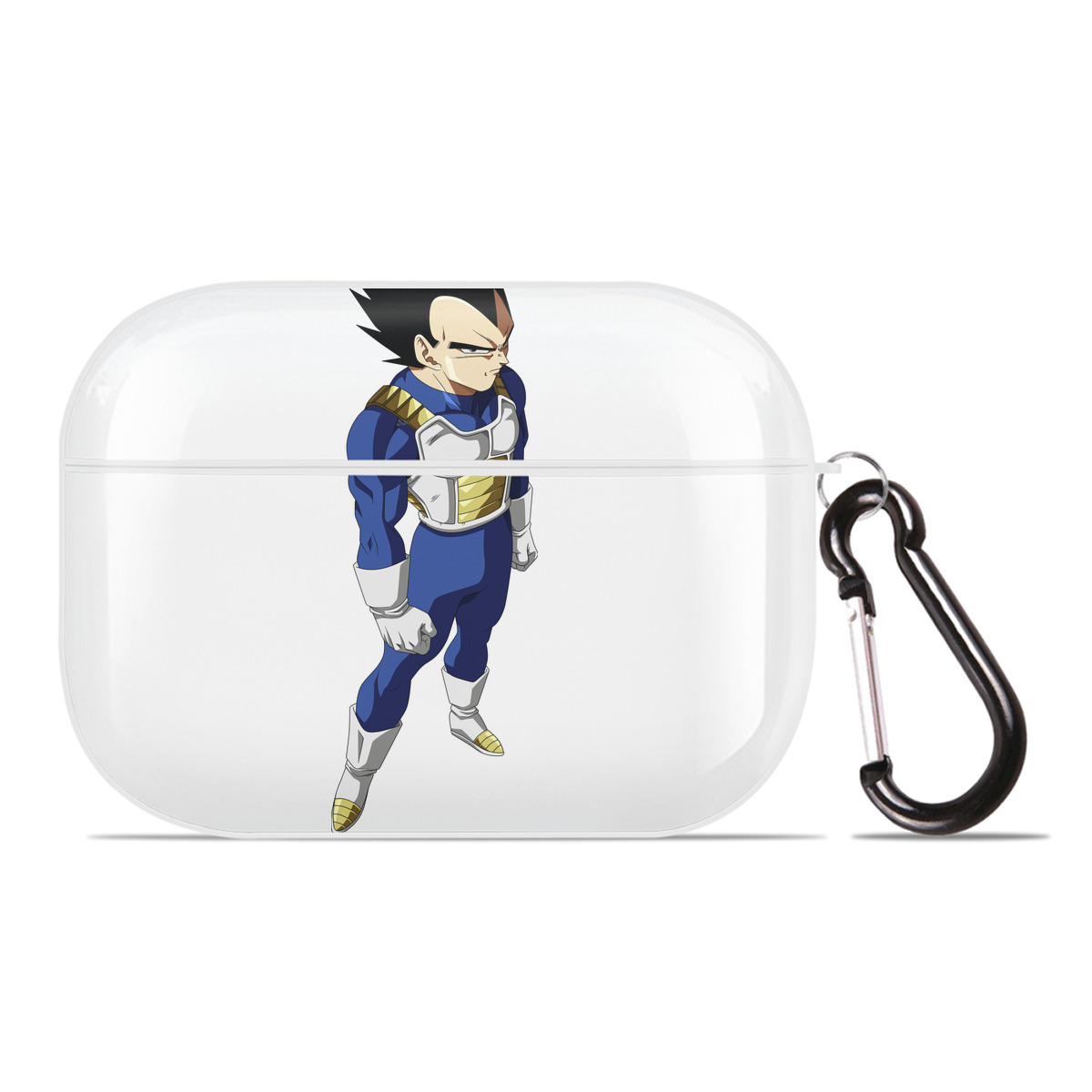 （画像用） ドラゴンボール ベジータ四世（Bejīta Yonsei）DRAGON BALL Vegeta IV 【AirPods Pro用】ハードシェル保護ケース 耐衝撃・防指紋・カラビナ付き商品仕様
