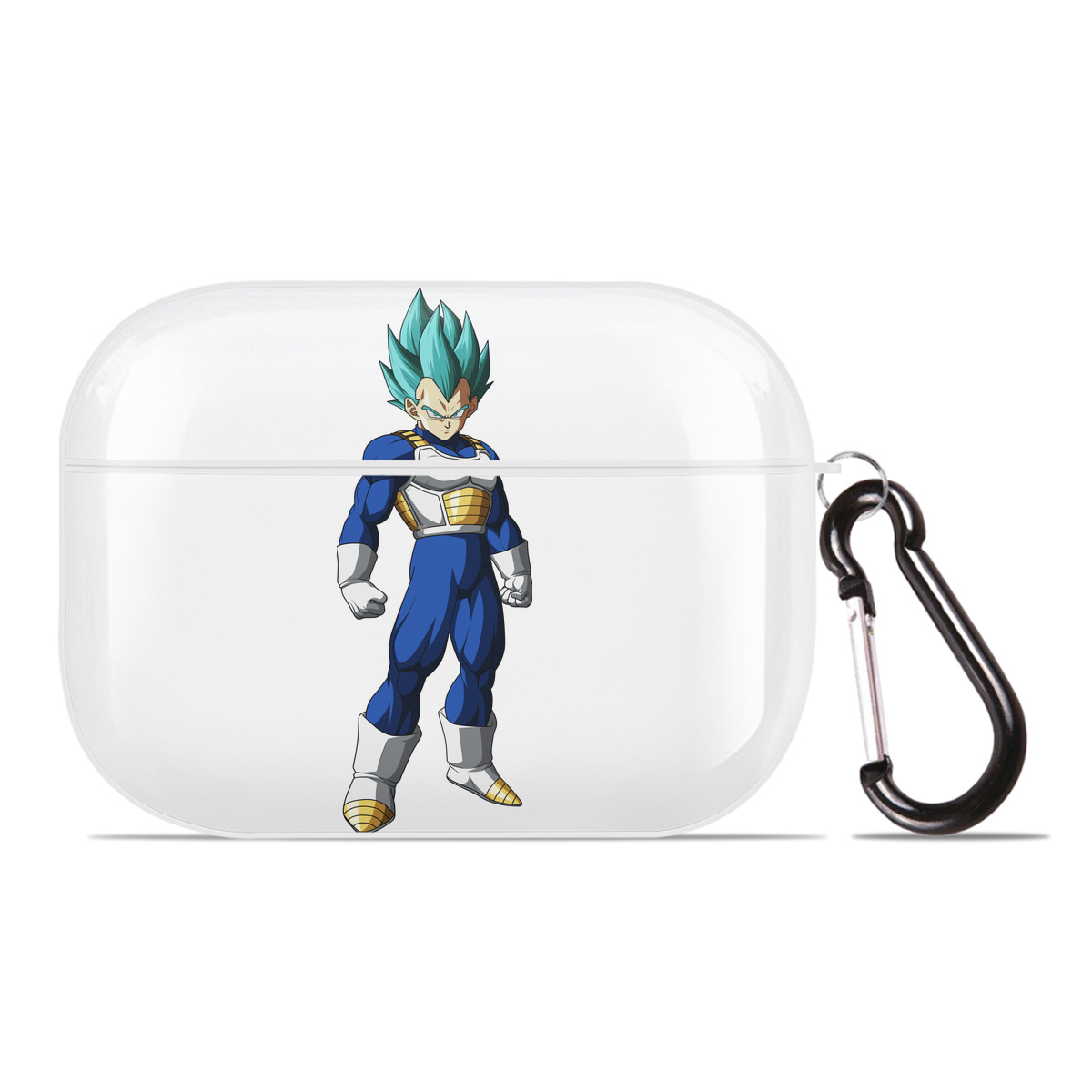 （画像用） ドラゴンボール ベジータ四世（Bejīta Yonsei）DRAGON BALL Vegeta IV 【AirPods Pro用】ハードシェル保護ケース 耐衝撃・防指紋・カラビナ付き商品仕様