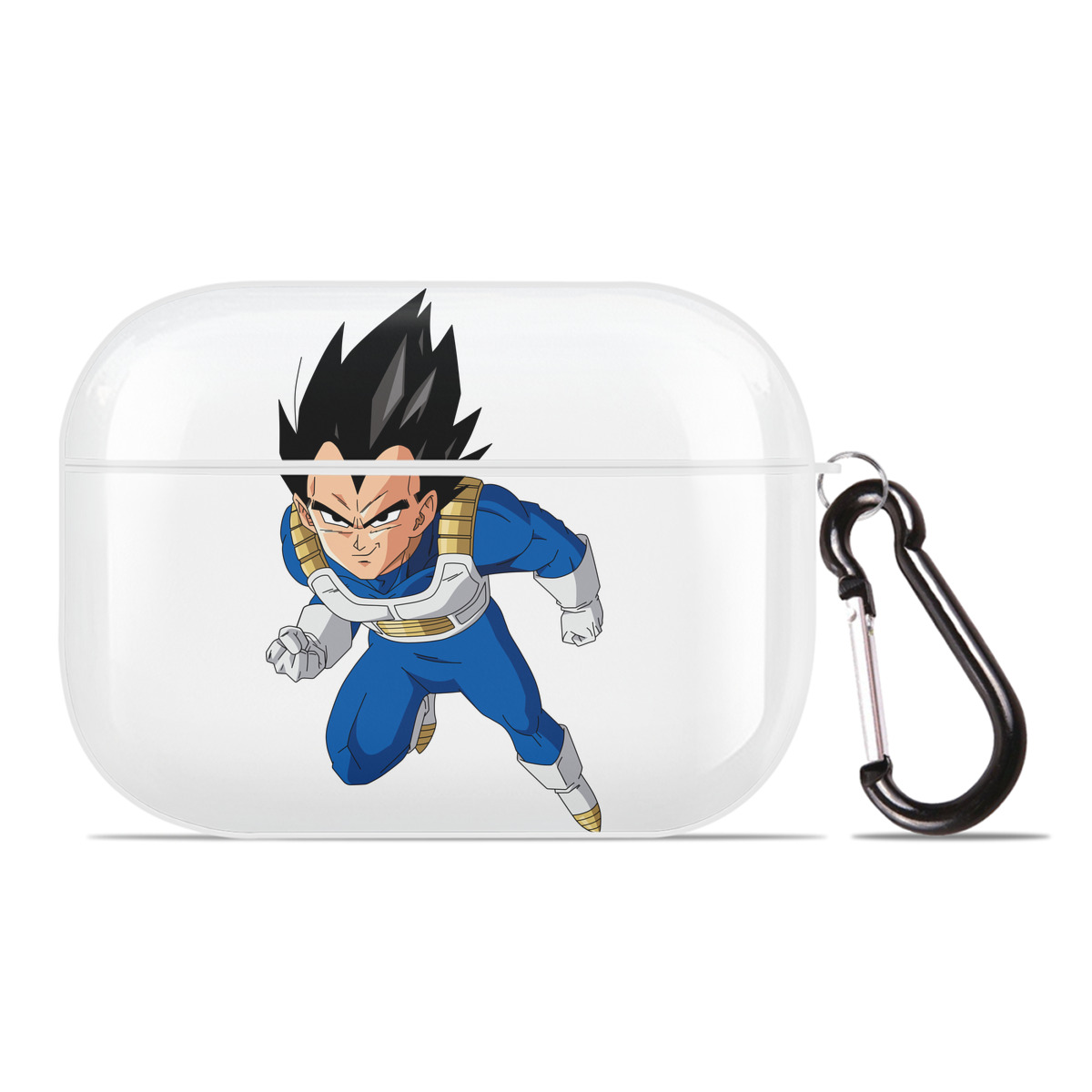 （画像用） ドラゴンボール ベジータ四世（Bejīta Yonsei）DRAGON BALL Vegeta IV 【AirPods Pro用】ハードシェル保護ケース 耐衝撃・防指紋・カラビナ付き商品仕様