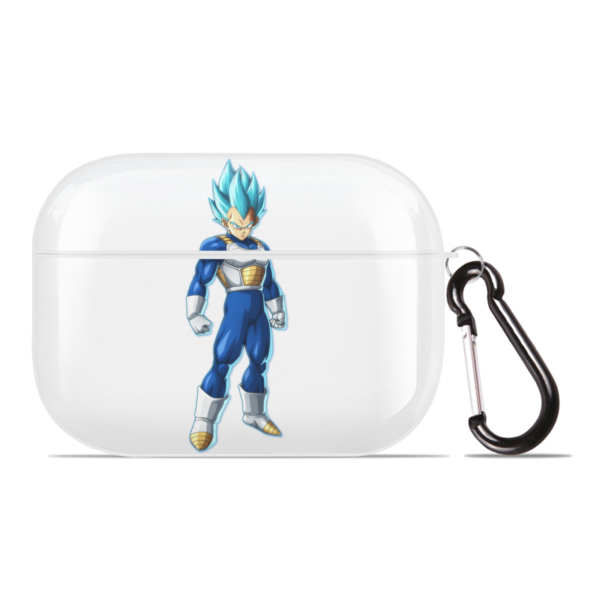 （画像用） ドラゴンボール ベジータ四世（Bejīta Yonsei）DRAGON BALL Vegeta IV 【AirPods Pro用】ハードシェル保護ケース 耐衝撃・防指紋・カラビナ付き商品仕様