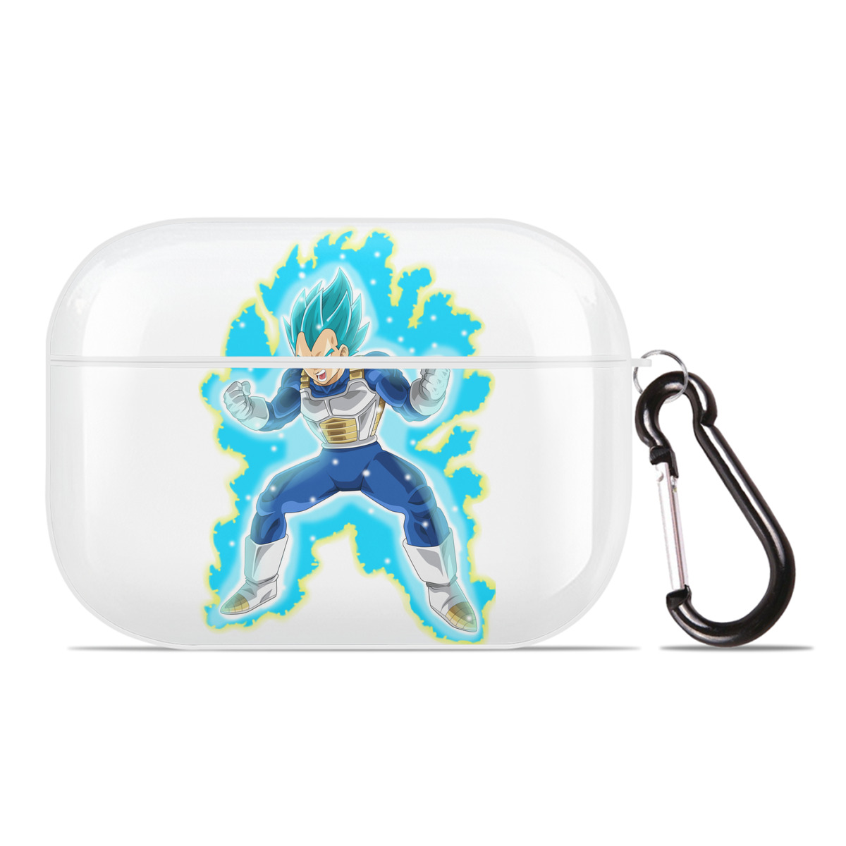 （画像用） ドラゴンボール ベジータ四世（Bejīta Yonsei）DRAGON BALL Vegeta IV 【AirPods Pro用】ハードシェル保護ケース 耐衝撃・防指紋・カラビナ付き商品仕様