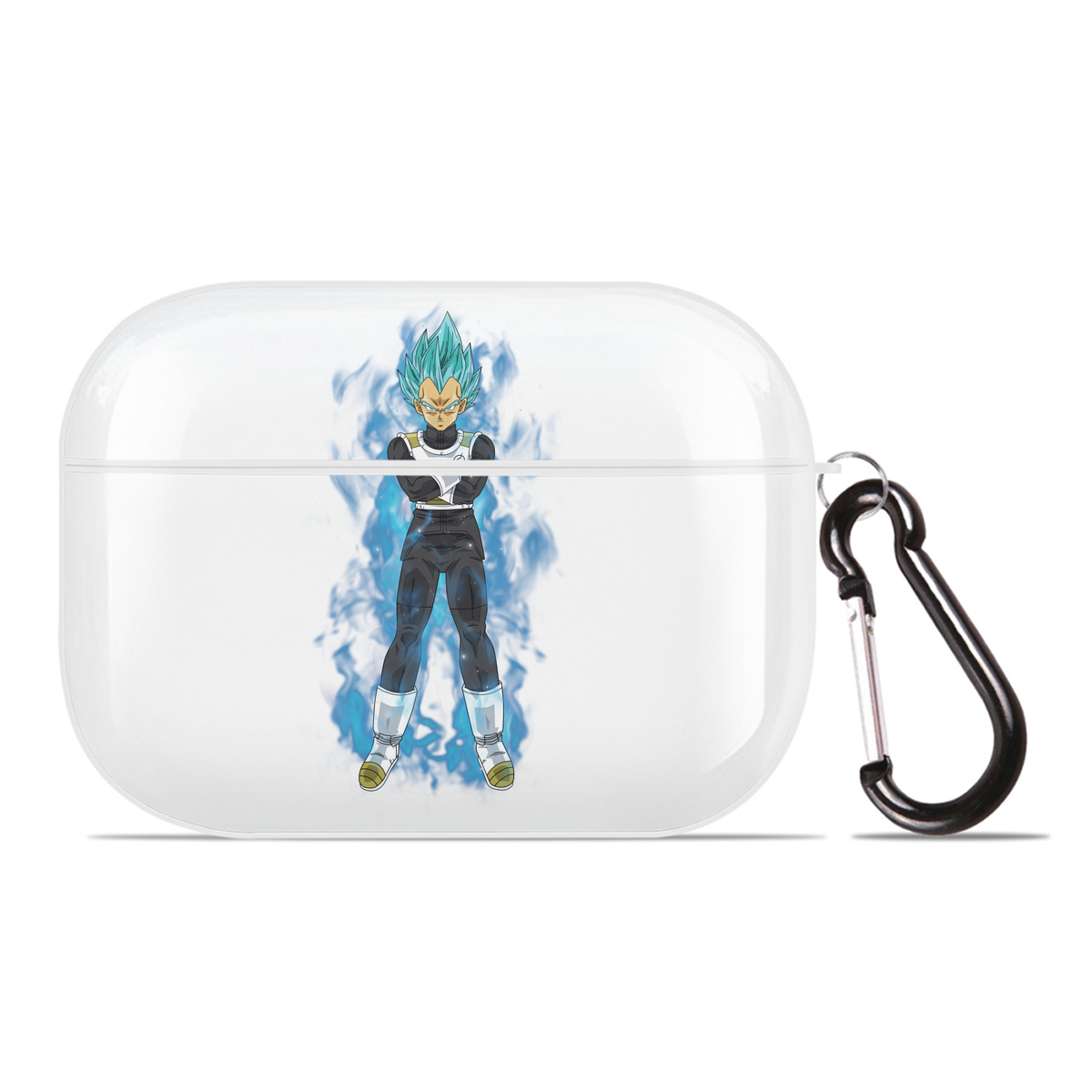 （画像用） ドラゴンボール ベジータ四世（Bejīta Yonsei）DRAGON BALL Vegeta IV 【AirPods Pro用】ハードシェル保護ケース 耐衝撃・防指紋・カラビナ付き商品仕様