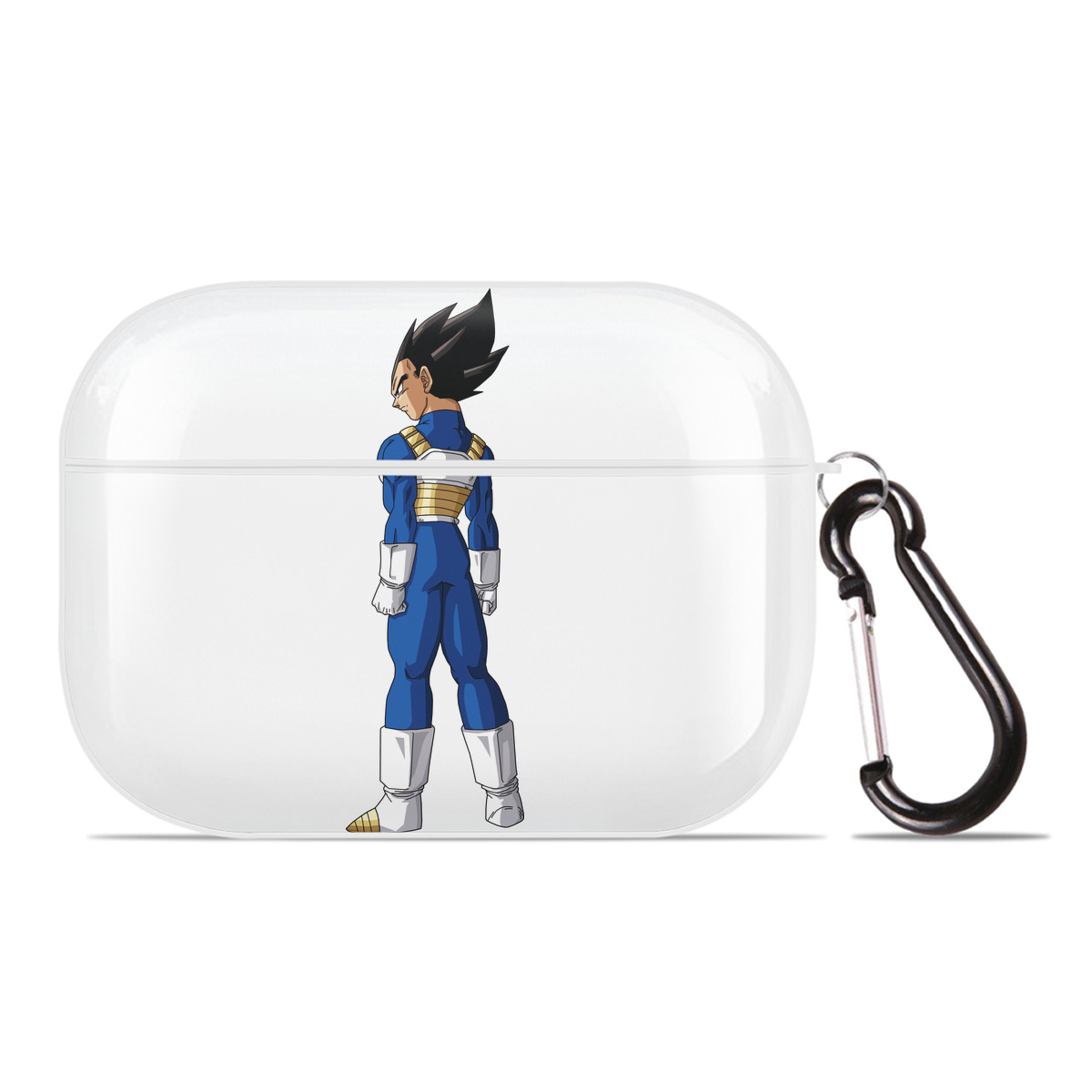 （画像用） ドラゴンボール ベジータ四世（Bejīta Yonsei）DRAGON BALL Vegeta IV 【AirPods Pro用】ハードシェル保護ケース 耐衝撃・防指紋・カラビナ付き商品仕様