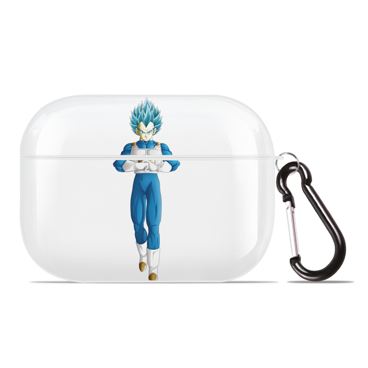 （画像用） ドラゴンボール ベジータ四世（Bejīta Yonsei）DRAGON BALL Vegeta IV 【AirPods Pro用】ハードシェル保護ケース 耐衝撃・防指紋・カラビナ付き商品仕様