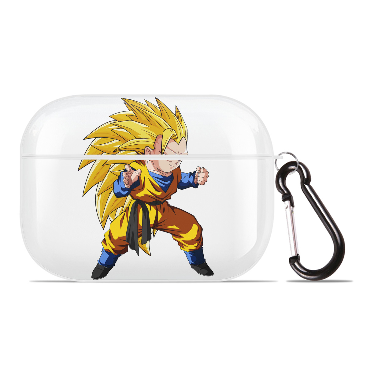 （画像用） ドラゴンボール ベジータ四世（Bejīta Yonsei）DRAGON BALL Vegeta IV 【AirPods Pro用】ハードシェル保護ケース 耐衝撃・防指紋・カラビナ付き商品仕様
