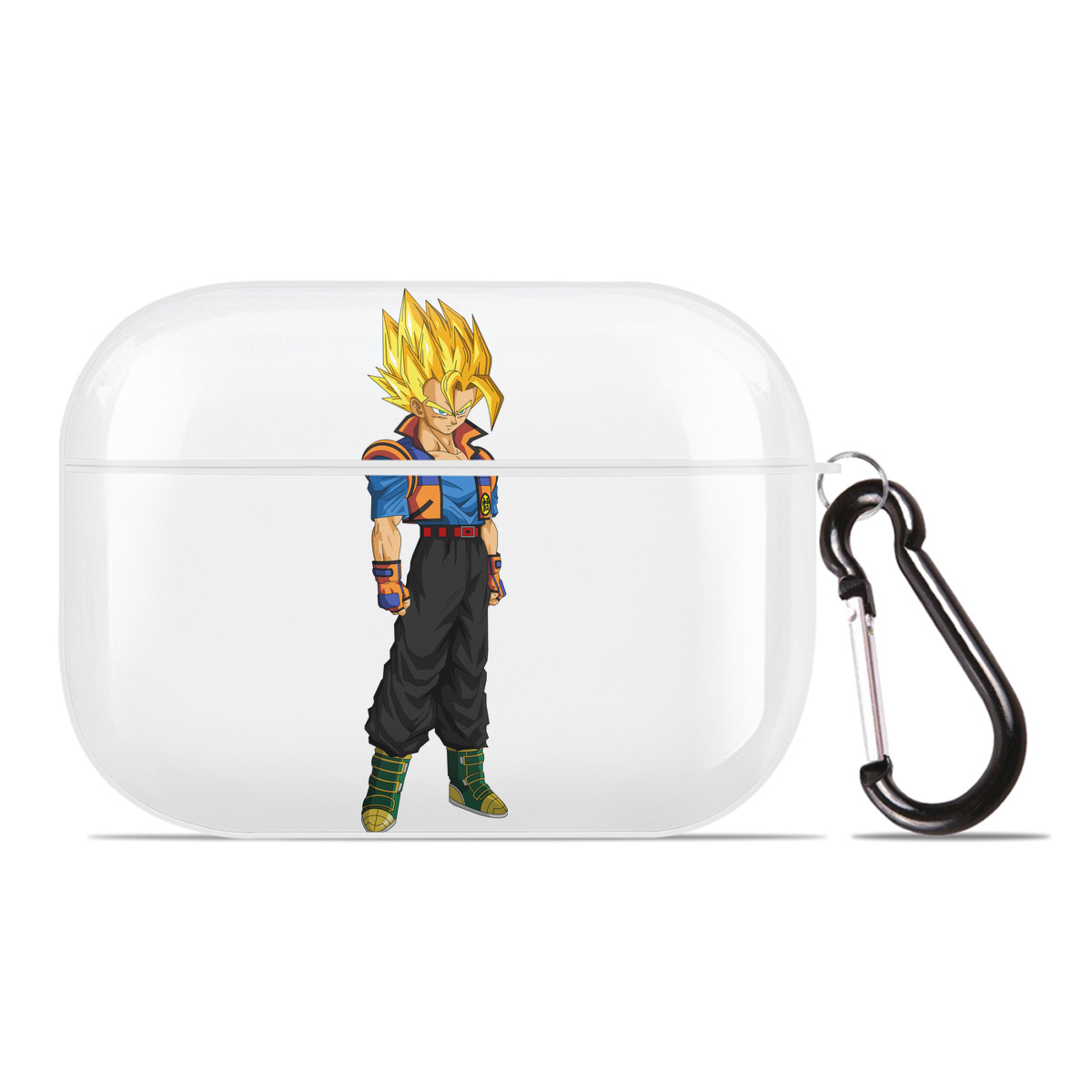 （画像用） ドラゴンボール ベジータ四世（Bejīta Yonsei）DRAGON BALL Vegeta IV 【AirPods Pro用】ハードシェル保護ケース 耐衝撃・防指紋・カラビナ付き商品仕様