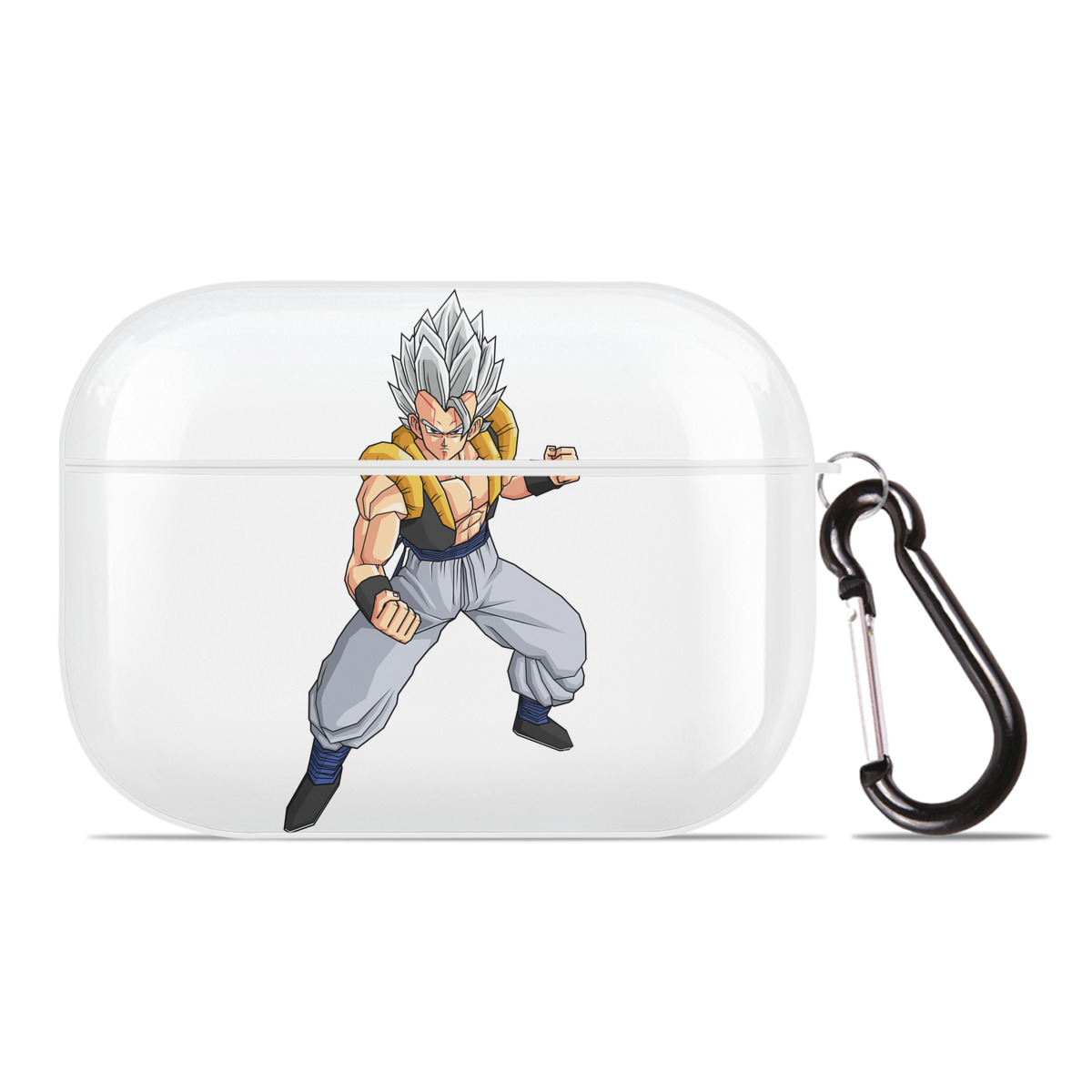 （画像用） ドラゴンボール ベジータ四世（Bejīta Yonsei）DRAGON BALL Vegeta IV 【AirPods Pro用】ハードシェル保護ケース 耐衝撃・防指紋・カラビナ付き商品仕様