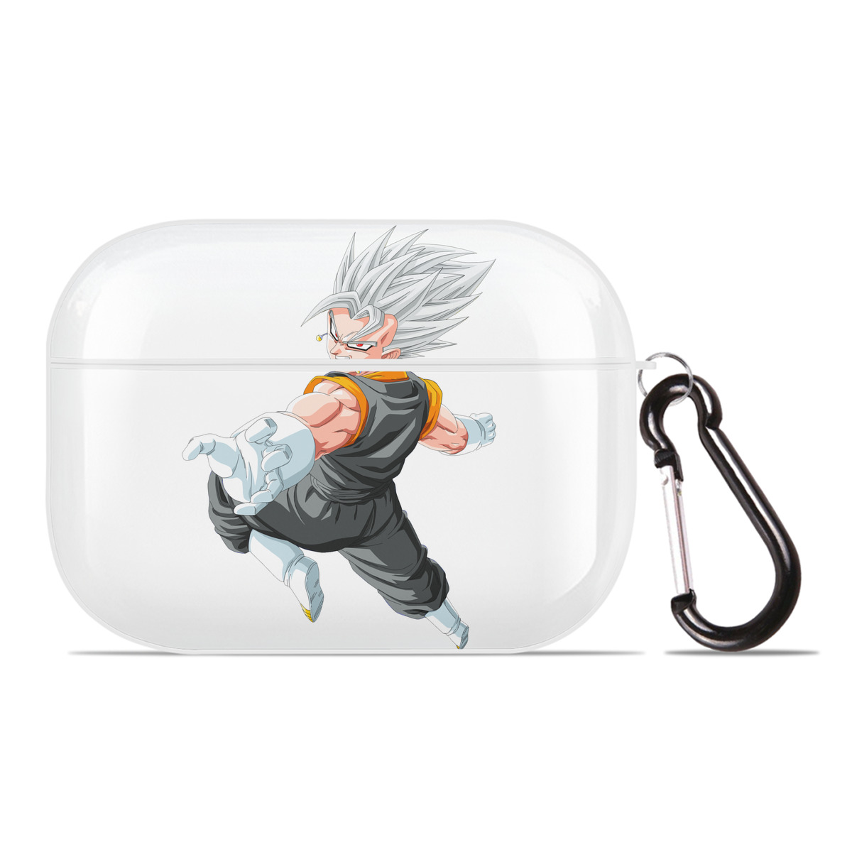 （画像用） ドラゴンボール ベジータ四世（Bejīta Yonsei）DRAGON BALL Vegeta IV 【AirPods Pro用】ハードシェル保護ケース 耐衝撃・防指紋・カラビナ付き商品仕様