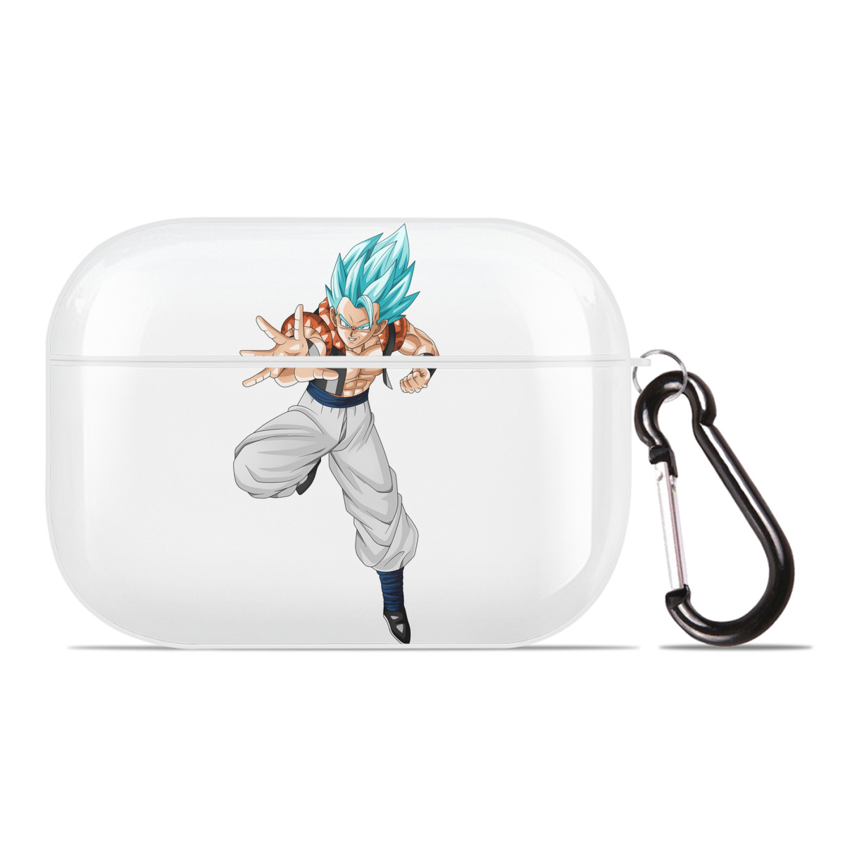 （画像用） ドラゴンボール ベジータ四世（Bejīta Yonsei）DRAGON BALL Vegeta IV 【AirPods Pro用】ハードシェル保護ケース 耐衝撃・防指紋・カラビナ付き商品仕様