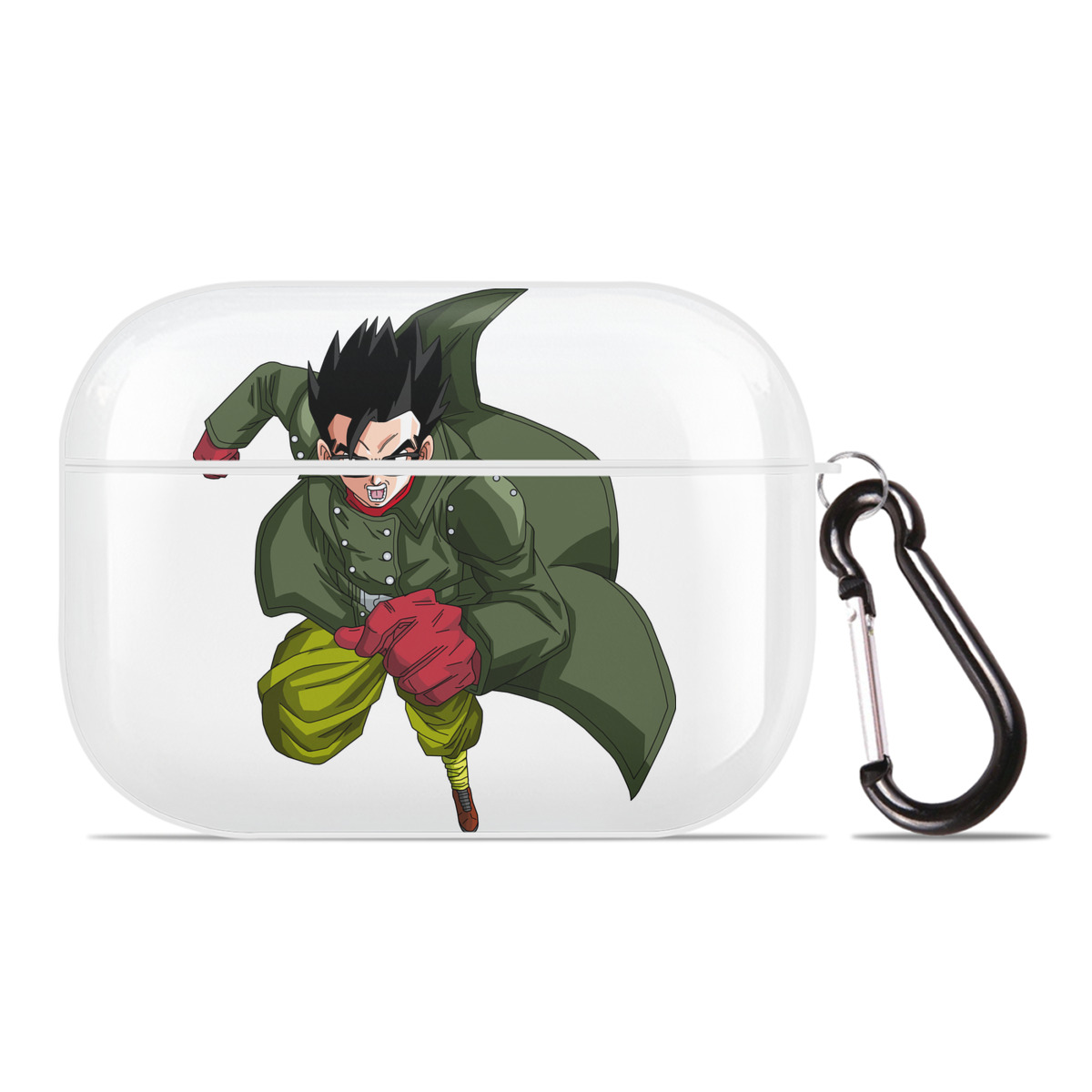 （画像用） ドラゴンボール 孫 悟飯（そんごはん）DRAGON BALL Son Gohan 【AirPods Pro用】ハードシェル保護ケース 耐衝撃・防指紋・カラビナ付き商品仕様