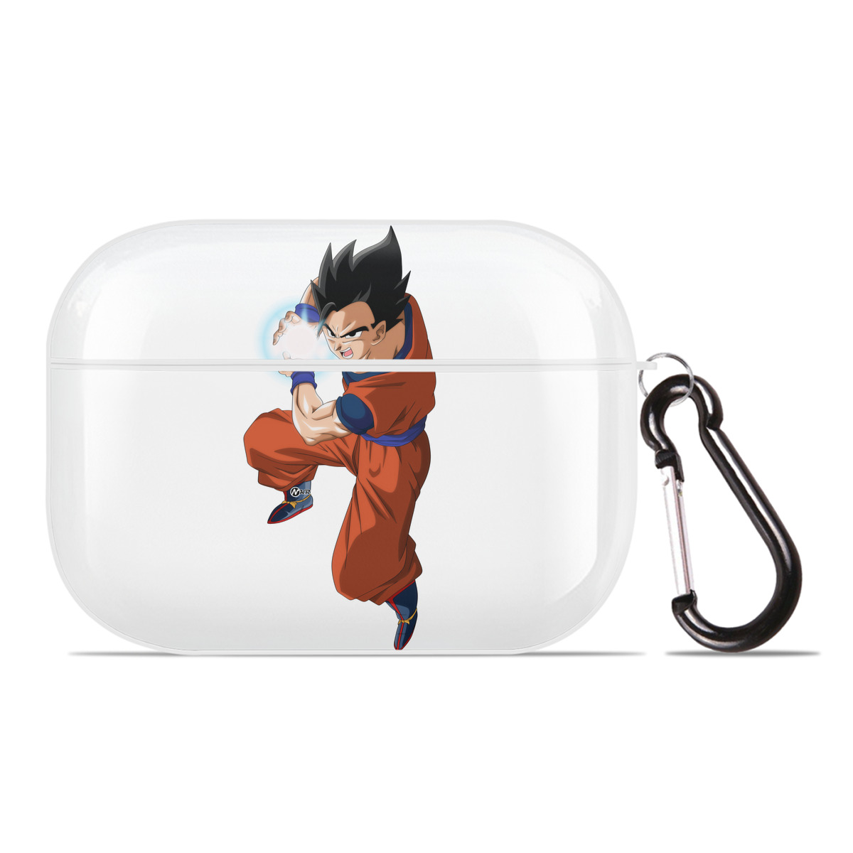 （画像用） ドラゴンボール 孫 悟飯（そんごはん）DRAGON BALL Son Gohan 【AirPods Pro用】ハードシェル保護ケース 耐衝撃・防指紋・カラビナ付き商品仕様