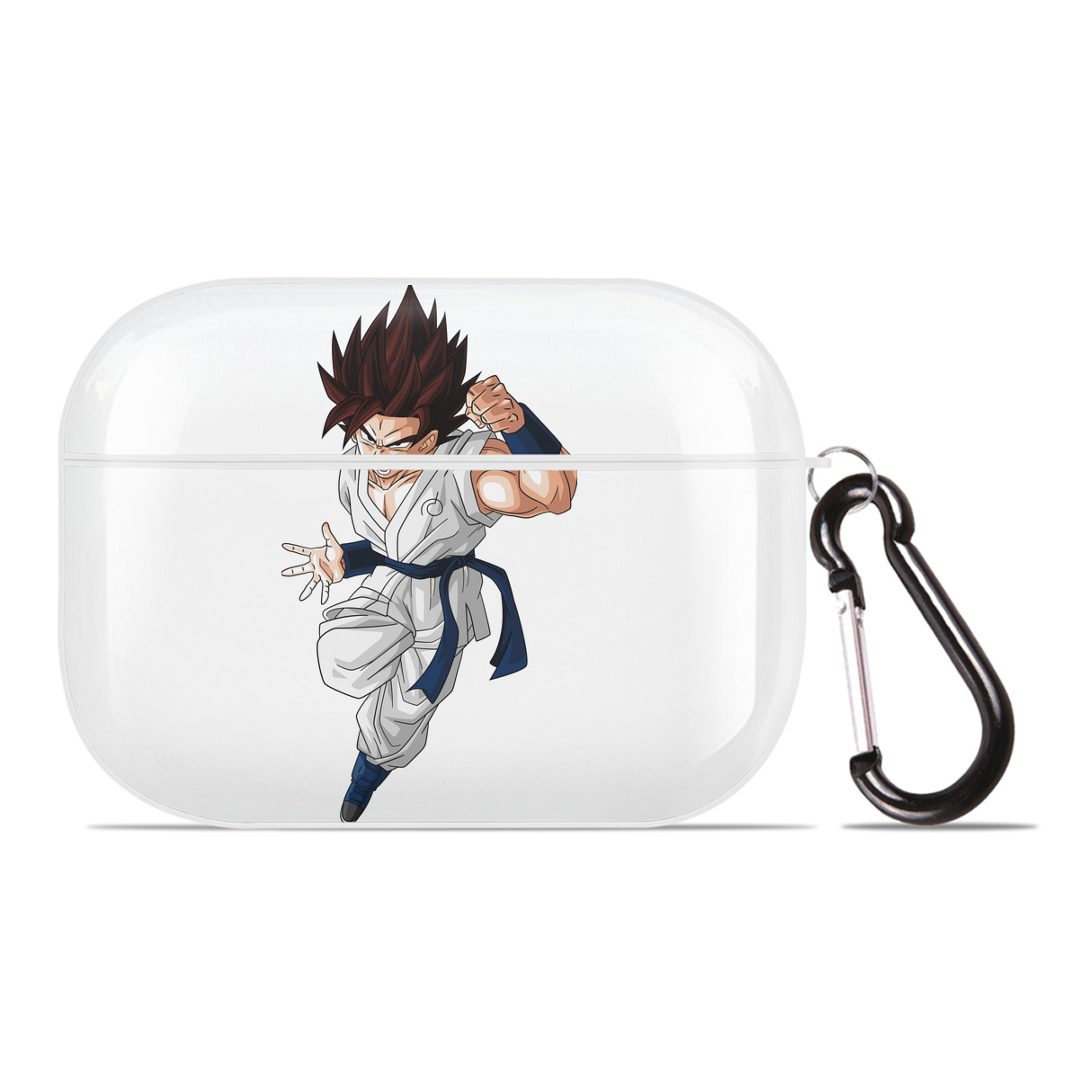（画像用） ドラゴンボール 孫 悟飯（そんごはん）DRAGON BALL Son Gohan 【AirPods Pro用】ハードシェル保護ケース 耐衝撃・防指紋・カラビナ付き商品仕様