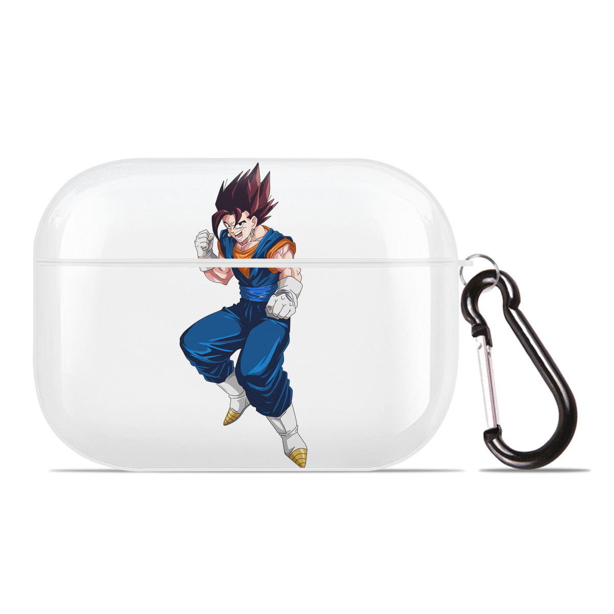 （画像用） ドラゴンボール 孫 悟飯（そんごはん）DRAGON BALL Son Gohan 【AirPods Pro用】ハードシェル保護ケース 耐衝撃・防指紋・カラビナ付き商品仕様