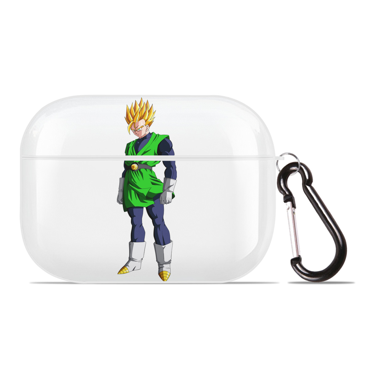 （画像用） ドラゴンボール 孫 悟飯（そんごはん）DRAGON BALL Son Gohan 【AirPods Pro用】ハードシェル保護ケース 耐衝撃・防指紋・カラビナ付き商品仕様