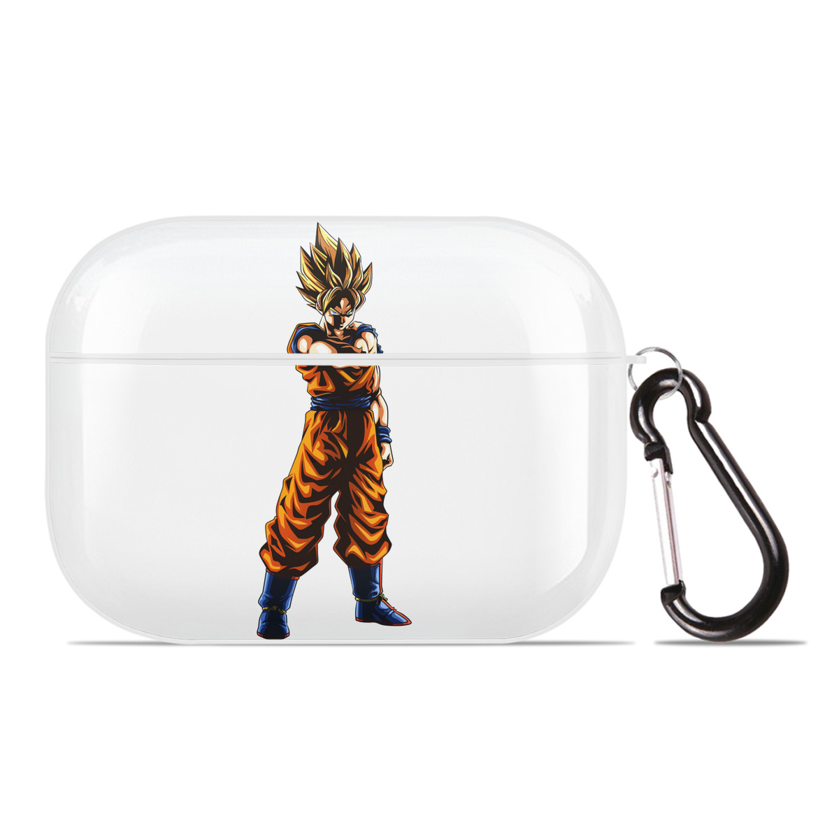 （画像用） ドラゴンボール 孫 悟飯（そんごはん）DRAGON BALL Son Gohan 【AirPods Pro用】ハードシェル保護ケース 耐衝撃・防指紋・カラビナ付き商品仕様