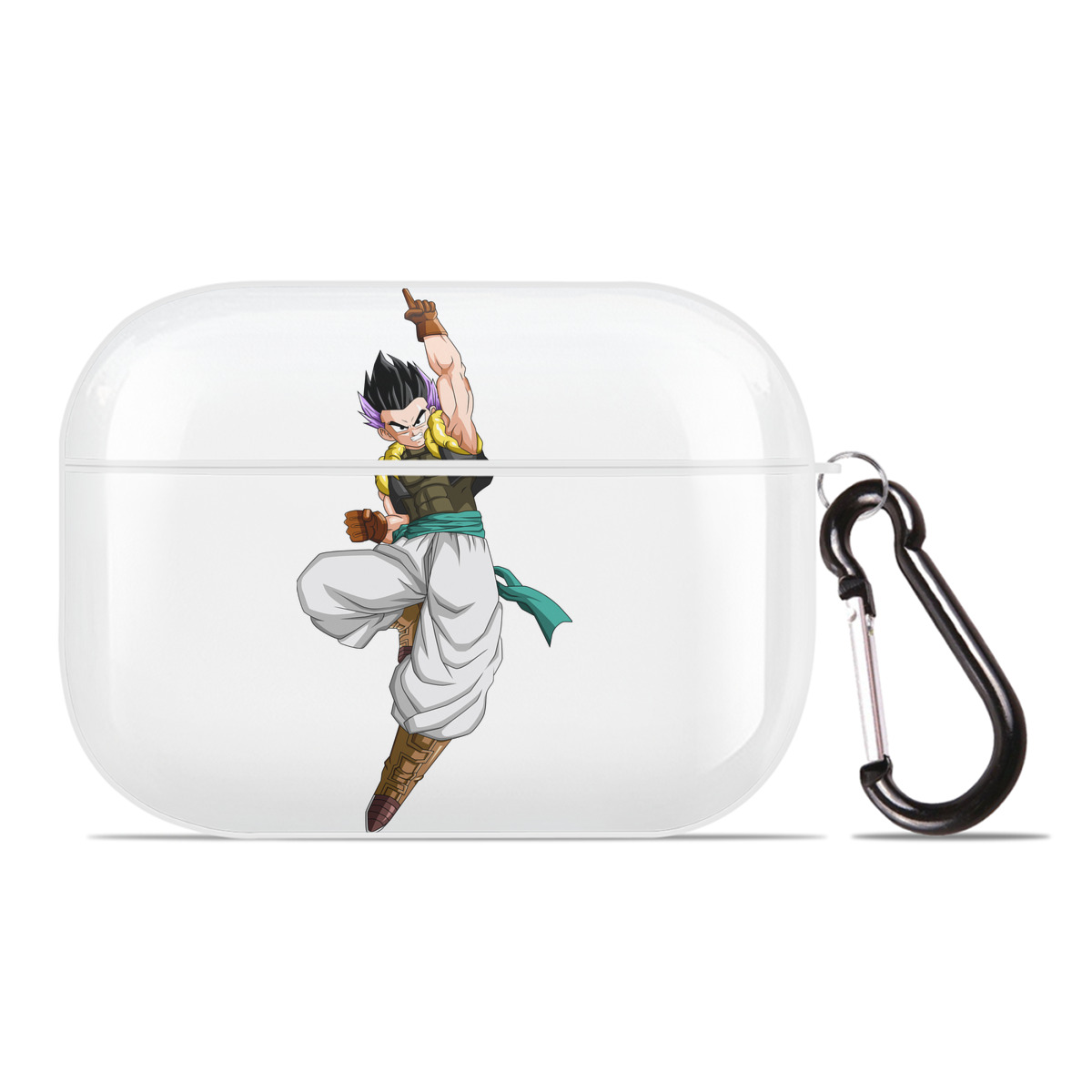 （画像用） ドラゴンボール 孫 悟飯（そんごはん）DRAGON BALL Son Gohan 【AirPods Pro用】ハードシェル保護ケース 耐衝撃・防指紋・カラビナ付き商品仕様