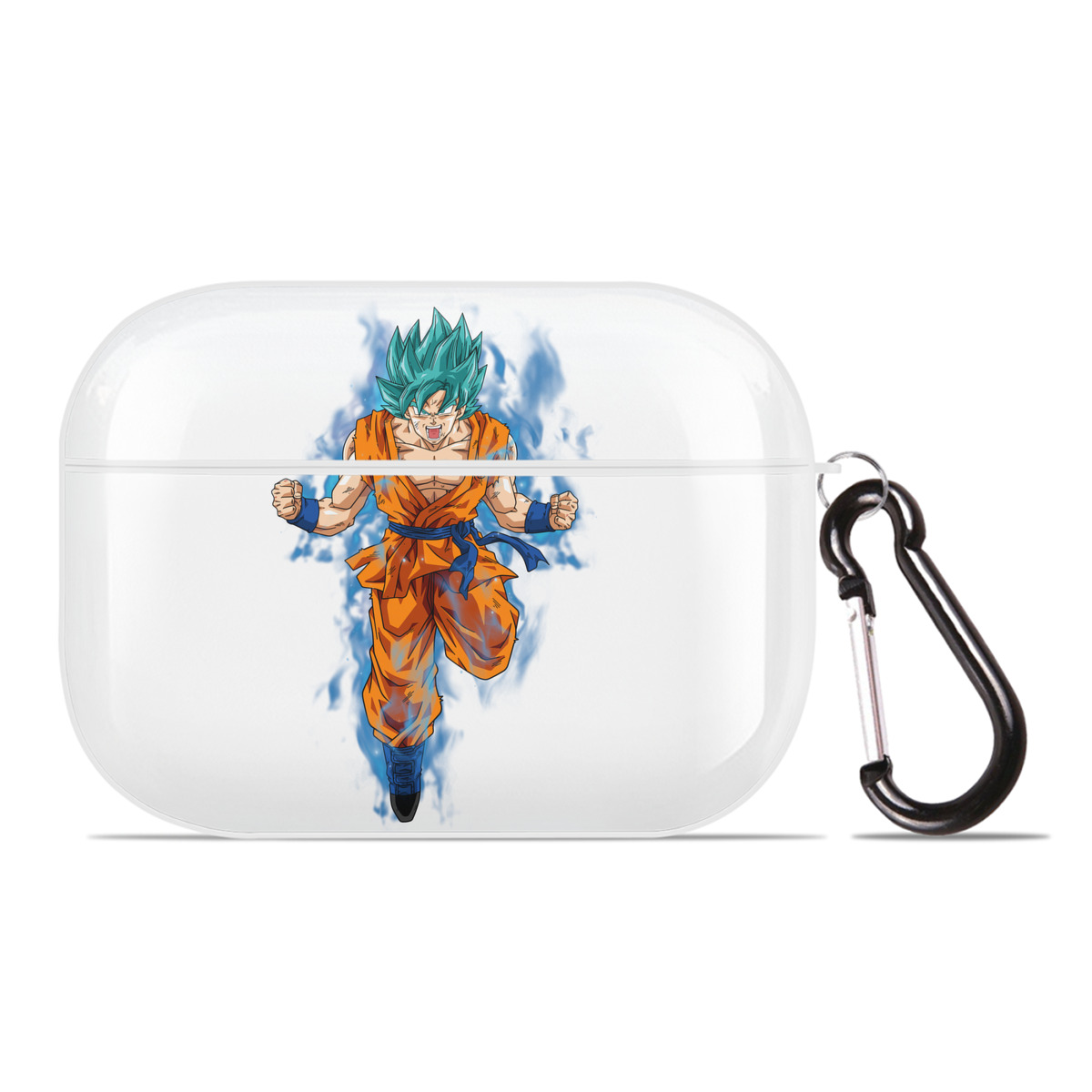 （画像用） ドラゴンボール 孫 悟飯（そんごはん）DRAGON BALL Son Gohan 【AirPods Pro用】ハードシェル保護ケース 耐衝撃・防指紋・カラビナ付き商品仕様