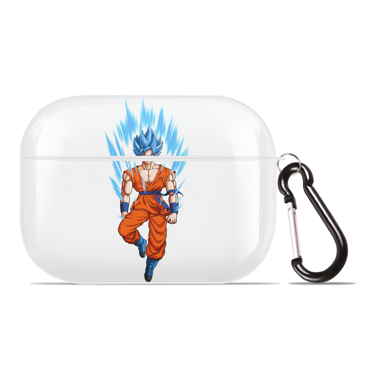 （画像用） ドラゴンボール 孫 悟飯（そんごはん）DRAGON BALL Son Gohan 【AirPods Pro用】ハードシェル保護ケース 耐衝撃・防指紋・カラビナ付き商品仕様
