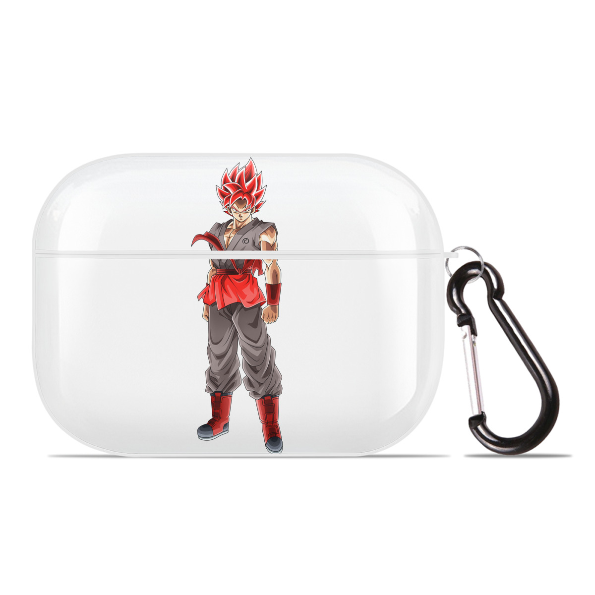 （画像用） ドラゴンボール 孫 悟飯（そんごはん）DRAGON BALL Son Gohan 【AirPods Pro用】ハードシェル保護ケース 耐衝撃・防指紋・カラビナ付き商品仕様