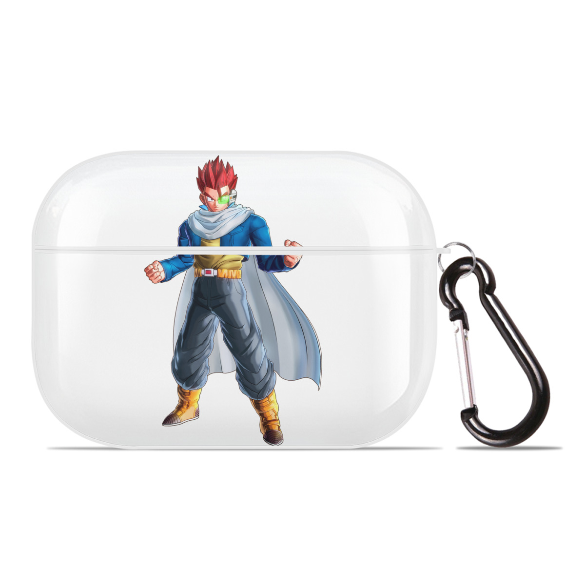 （画像用） ドラゴンボール 孫 悟飯（そんごはん）DRAGON BALL Son Gohan 【AirPods Pro用】ハードシェル保護ケース 耐衝撃・防指紋・カラビナ付き商品仕様