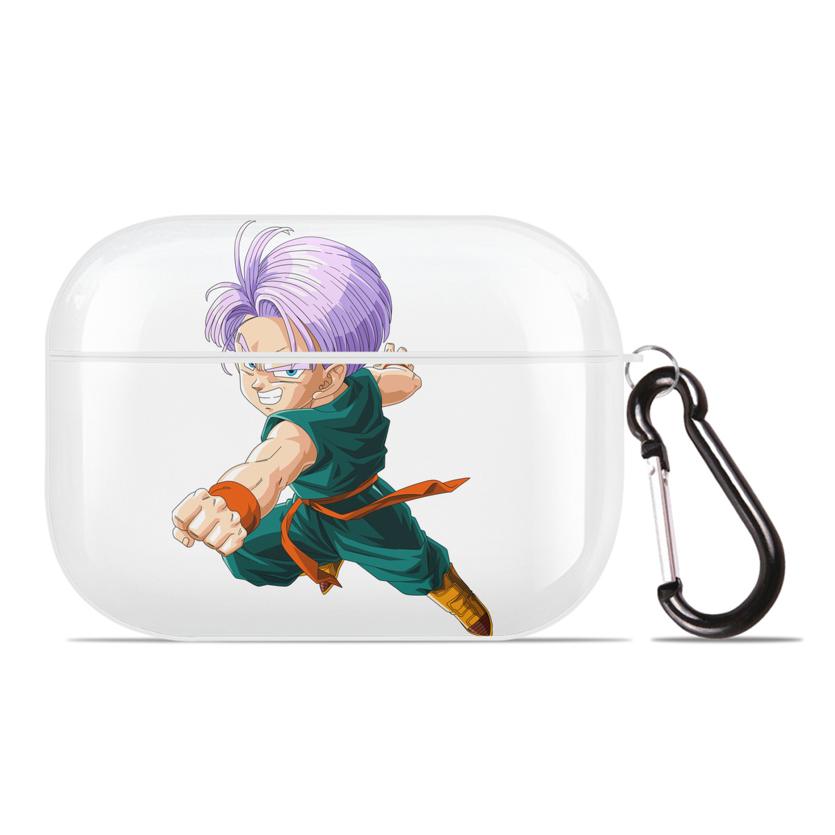 （画像用） ドラゴンボール トランクス（Torankusu）DRAGON BALL Trunks 【AirPods Pro用】ハードシェル保護ケース 耐衝撃・防指紋・カラビナ付き商品仕様