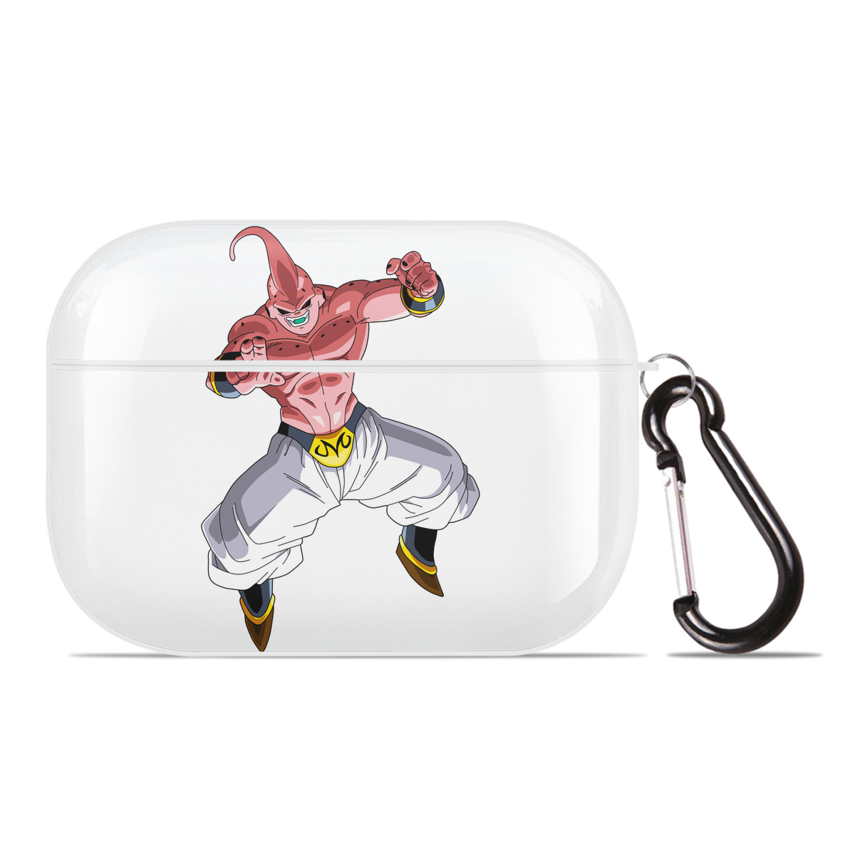 （画像用） ドラゴンボール 魔人ブウ DRAGON BALL Majin Buu 【AirPods Pro用】ハードシェル保護ケース 耐衝撃・防指紋・カラビナ付き商品仕様