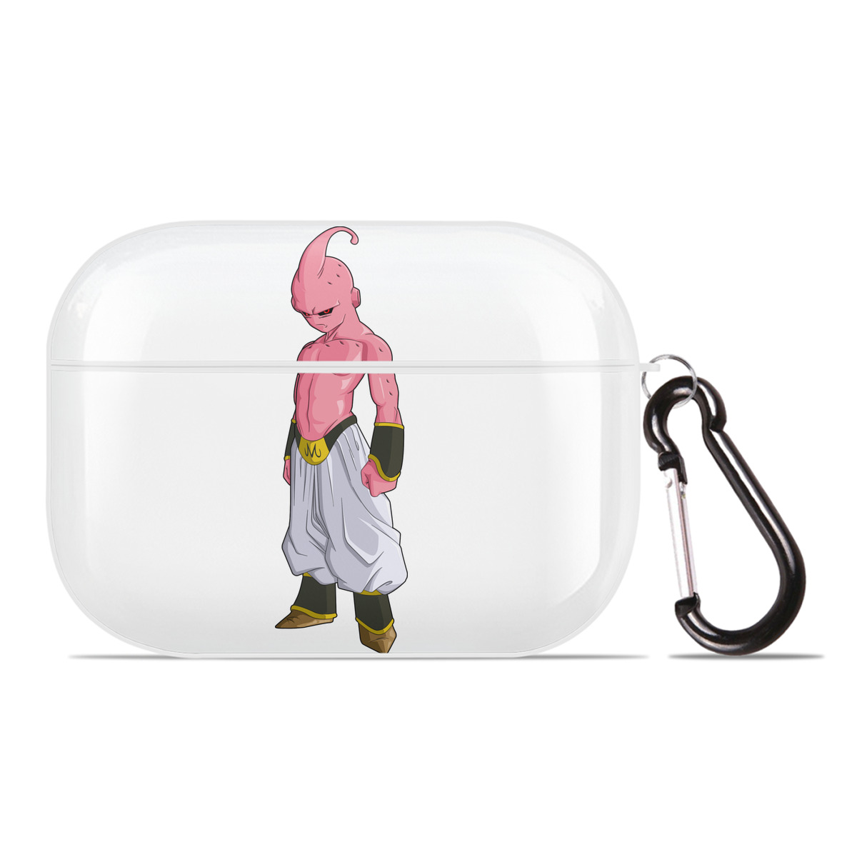 （画像用） ドラゴンボール 魔人ブウ DRAGON BALL Majin Buu 【AirPods Pro用】ハードシェル保護ケース 耐衝撃・防指紋・カラビナ付き商品仕様