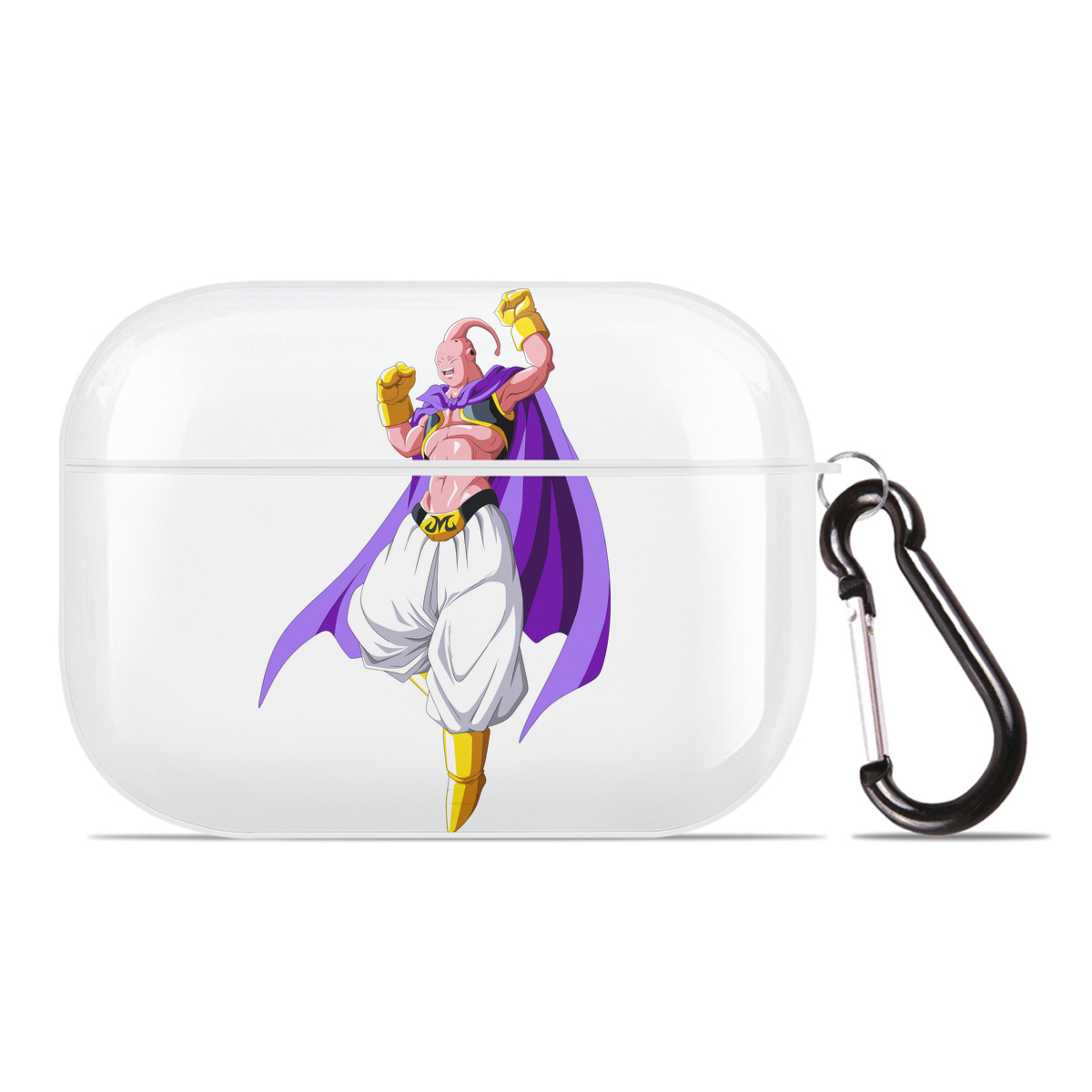 （画像用） ドラゴンボール 魔人ブウ DRAGON BALL Majin Buu 【AirPods Pro用】ハードシェル保護ケース 耐衝撃・防指紋・カラビナ付き商品仕様