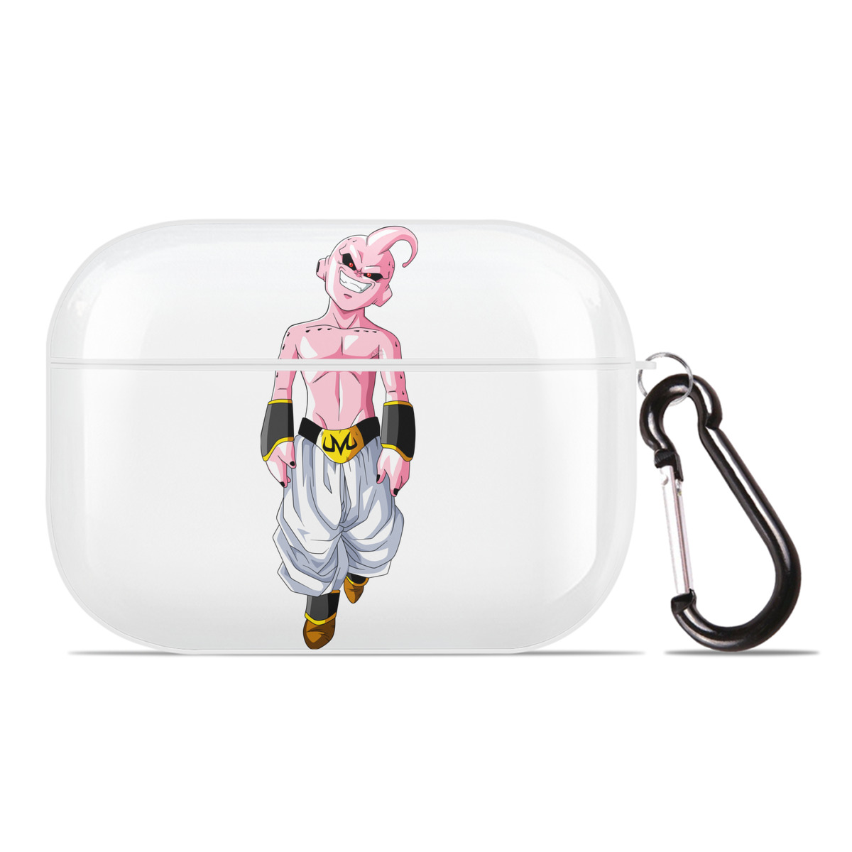 （画像用） ドラゴンボール 魔人ブウ DRAGON BALL Majin Buu 【AirPods Pro用】ハードシェル保護ケース 耐衝撃・防指紋・カラビナ付き商品仕様