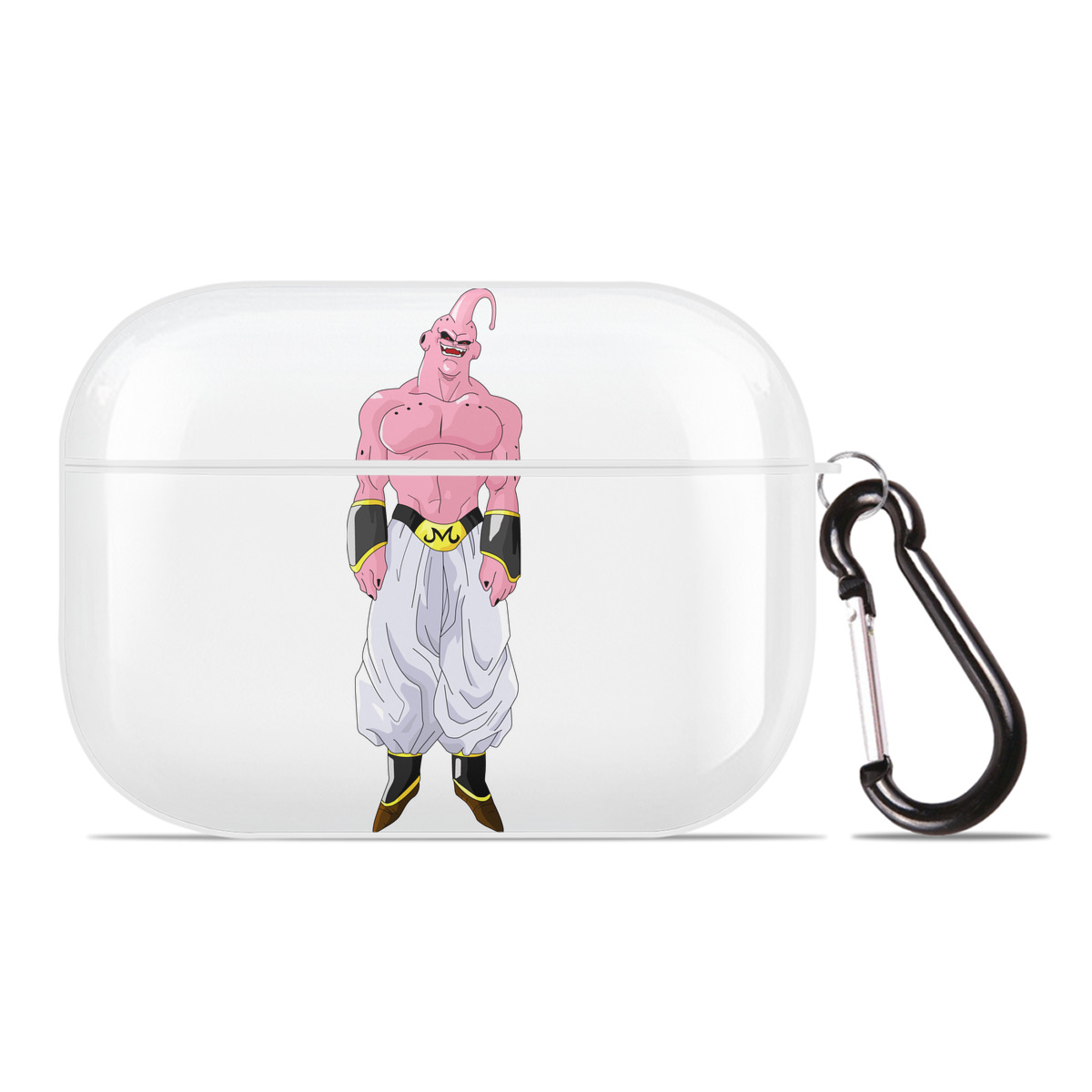 （画像用） ドラゴンボール 魔人ブウ DRAGON BALL Majin Buu 【AirPods Pro用】ハードシェル保護ケース 耐衝撃・防指紋・カラビナ付き商品仕様