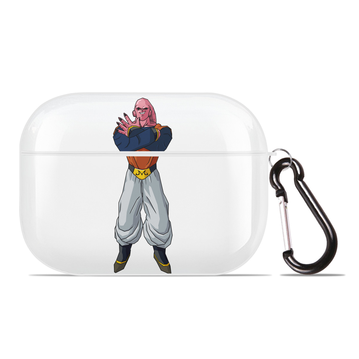 （画像用） ドラゴンボール 魔人ブウ DRAGON BALL Majin Buu 【AirPods Pro用】ハードシェル保護ケース 耐衝撃・防指紋・カラビナ付き商品仕様
